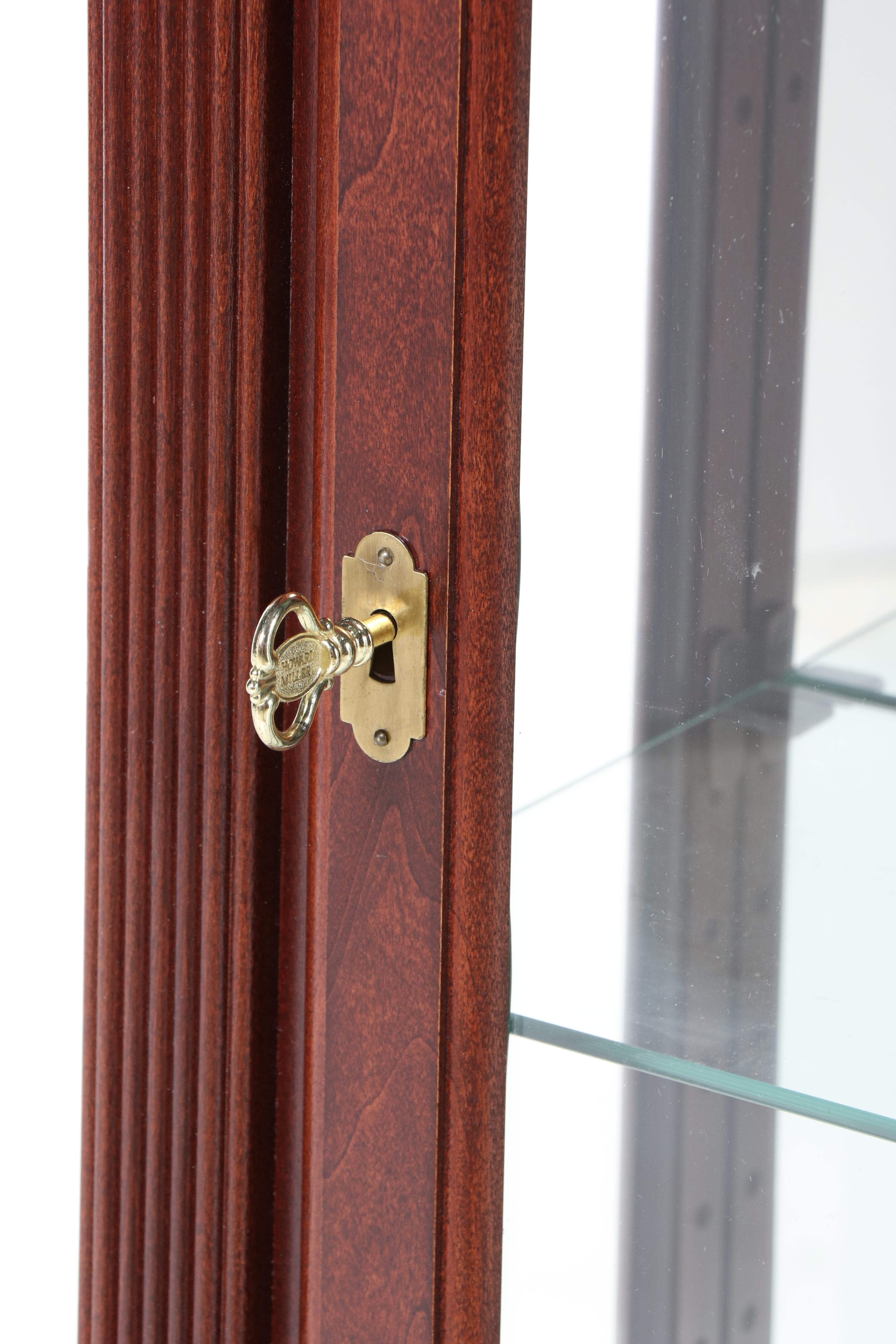 Howard Miller "Cherish" Federal Style Cherrywood-Stained Grandfather Clock