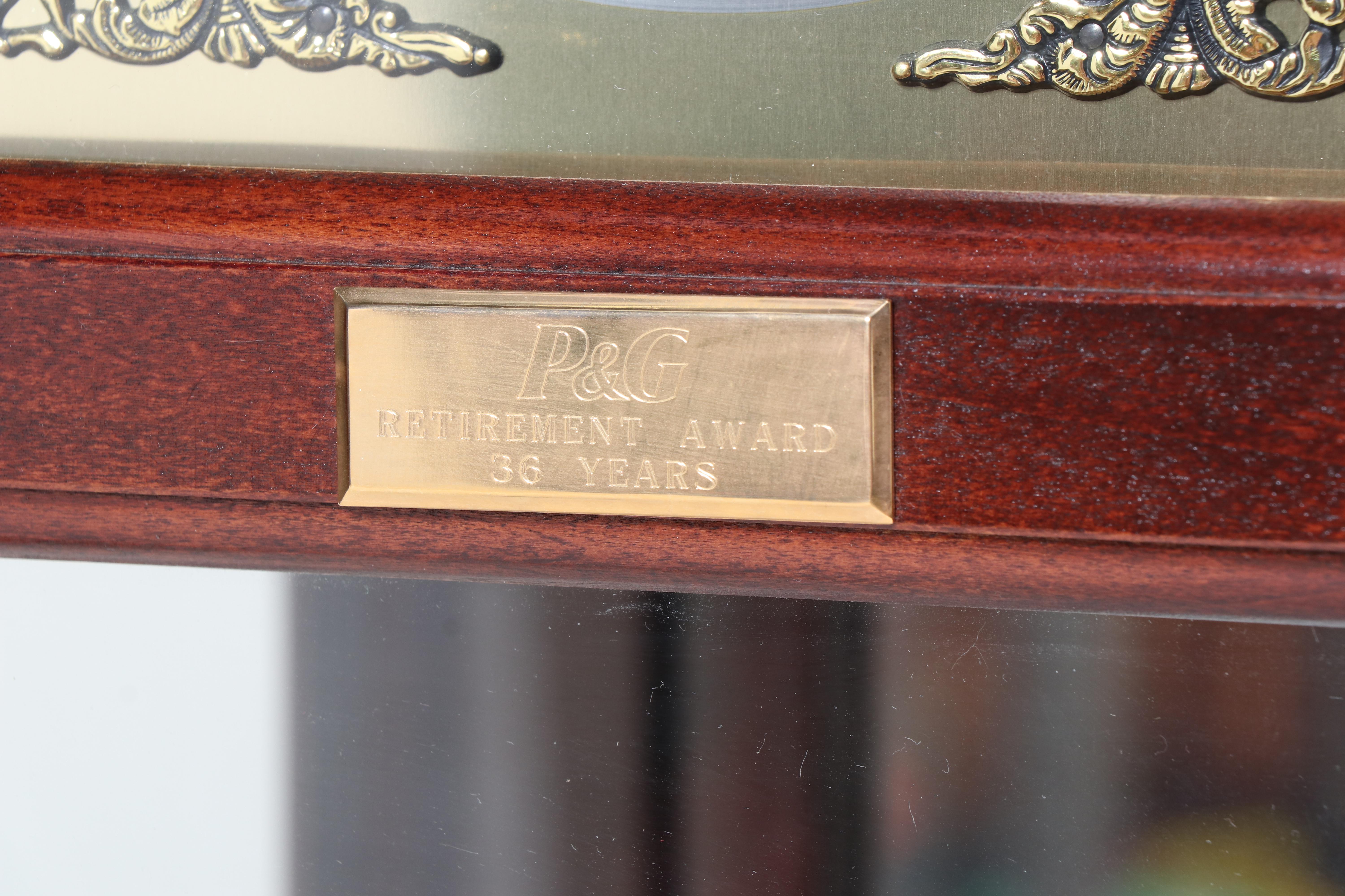 Howard Miller "Cherish" Federal Style Cherrywood-Stained Grandfather Clock