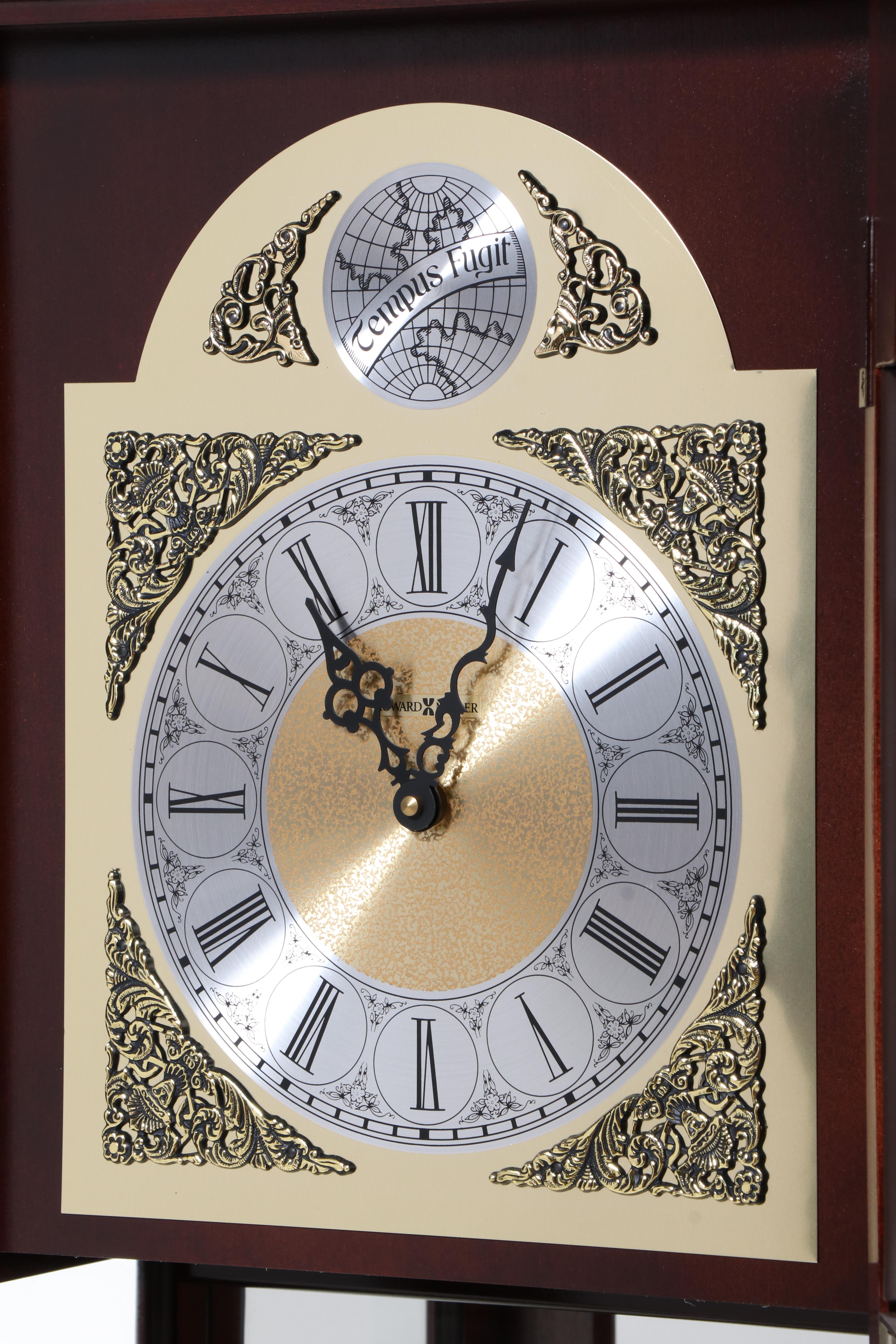Howard Miller "Cherish" Federal Style Cherrywood-Stained Grandfather Clock