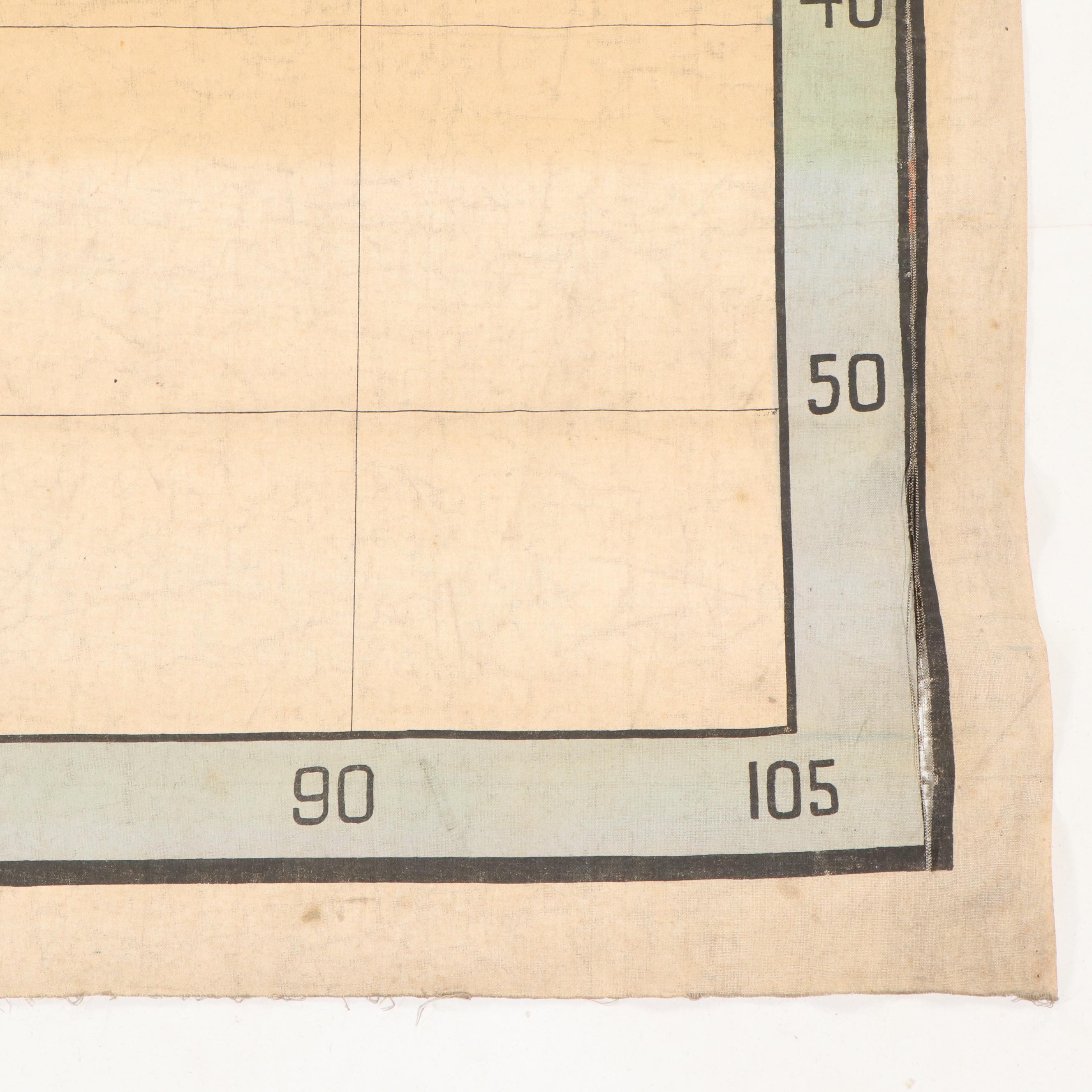 Large-Scale Presbyterian Board Foreign Missions "Missionary Map of the World"