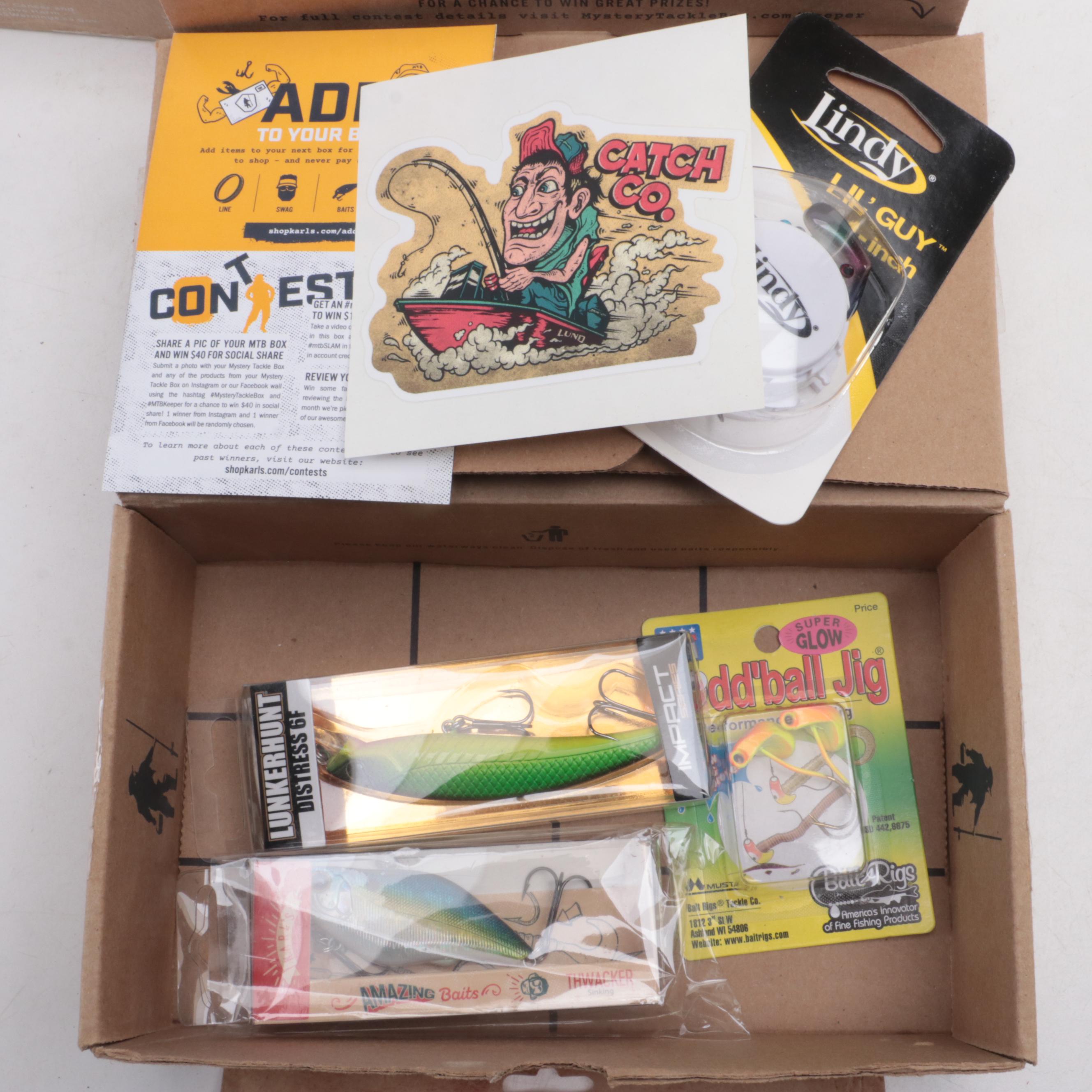 Catch Co. Mystery Tackle Box Fishing Kits