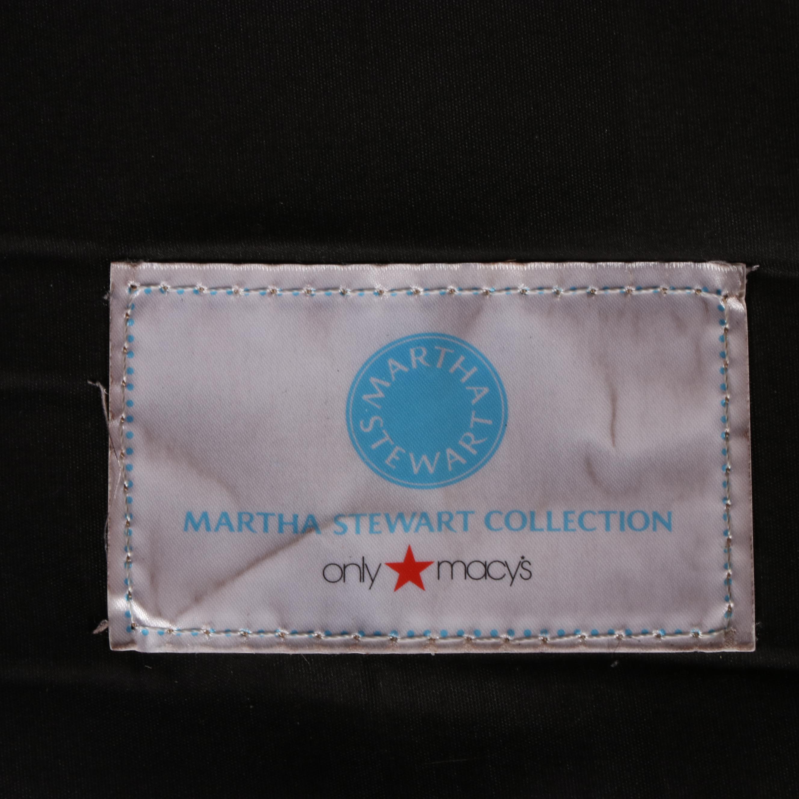 Martha Stewart for Macy's "Bradyn" Leather Roll-Arm Sofa