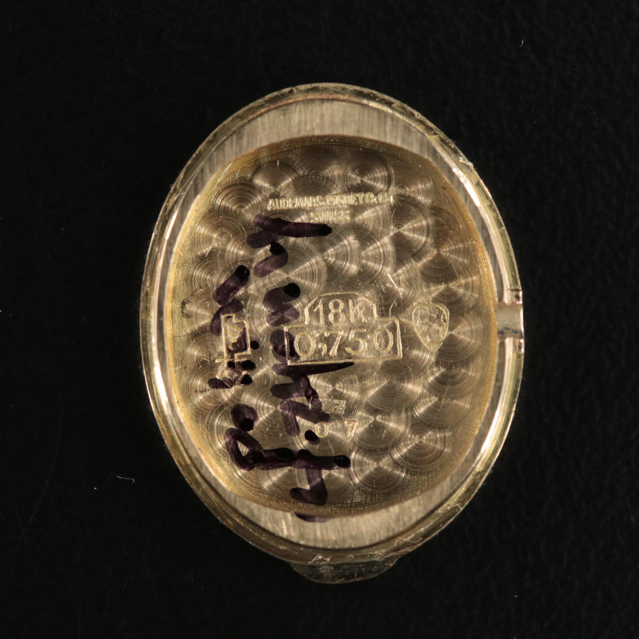 Audemars Piguet Hidden Face 22MM 18K Gold Watch