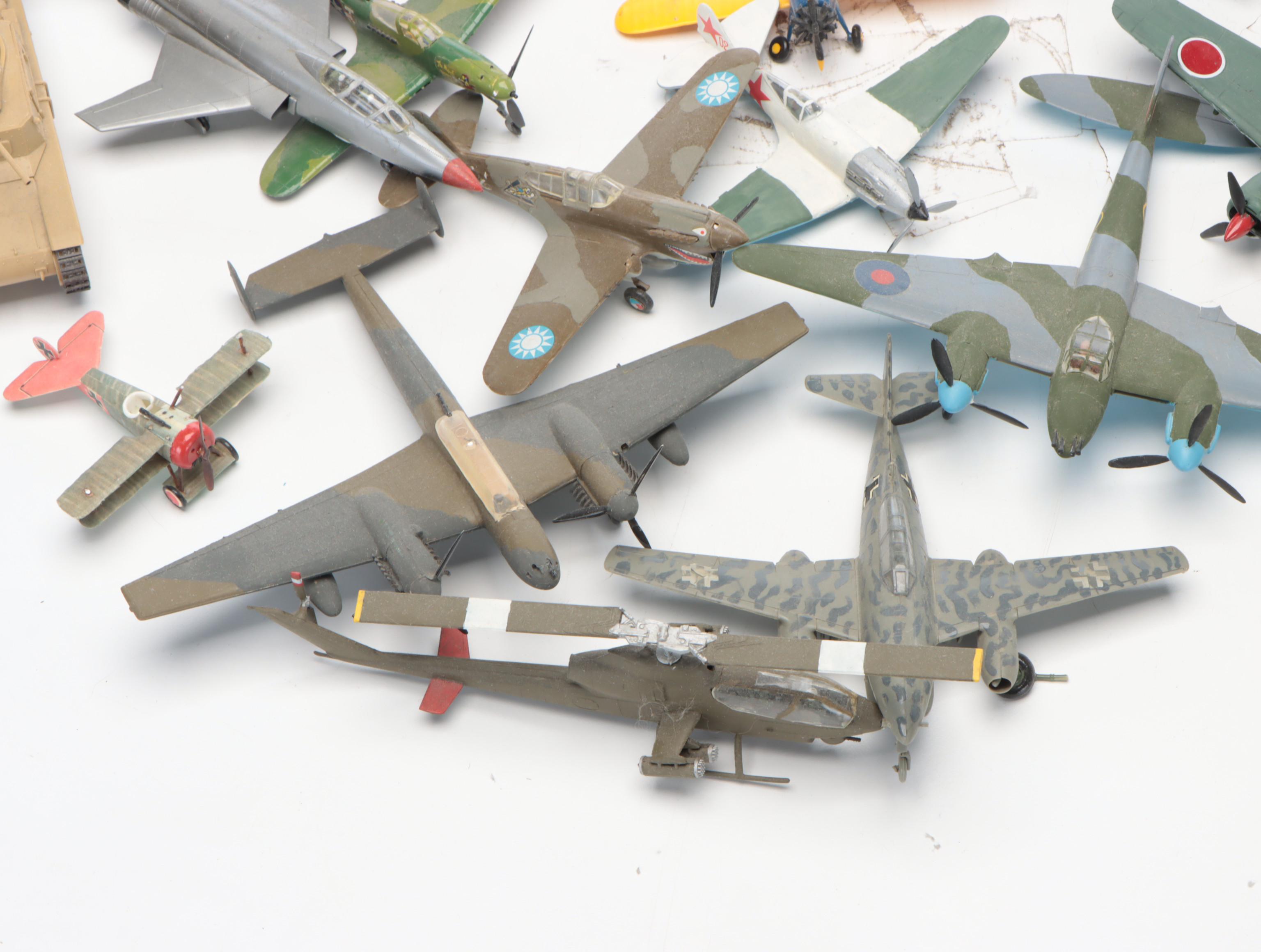 Revell "A-10 Warthog" Model Kit with More Model Vehicle Kits and Figurines