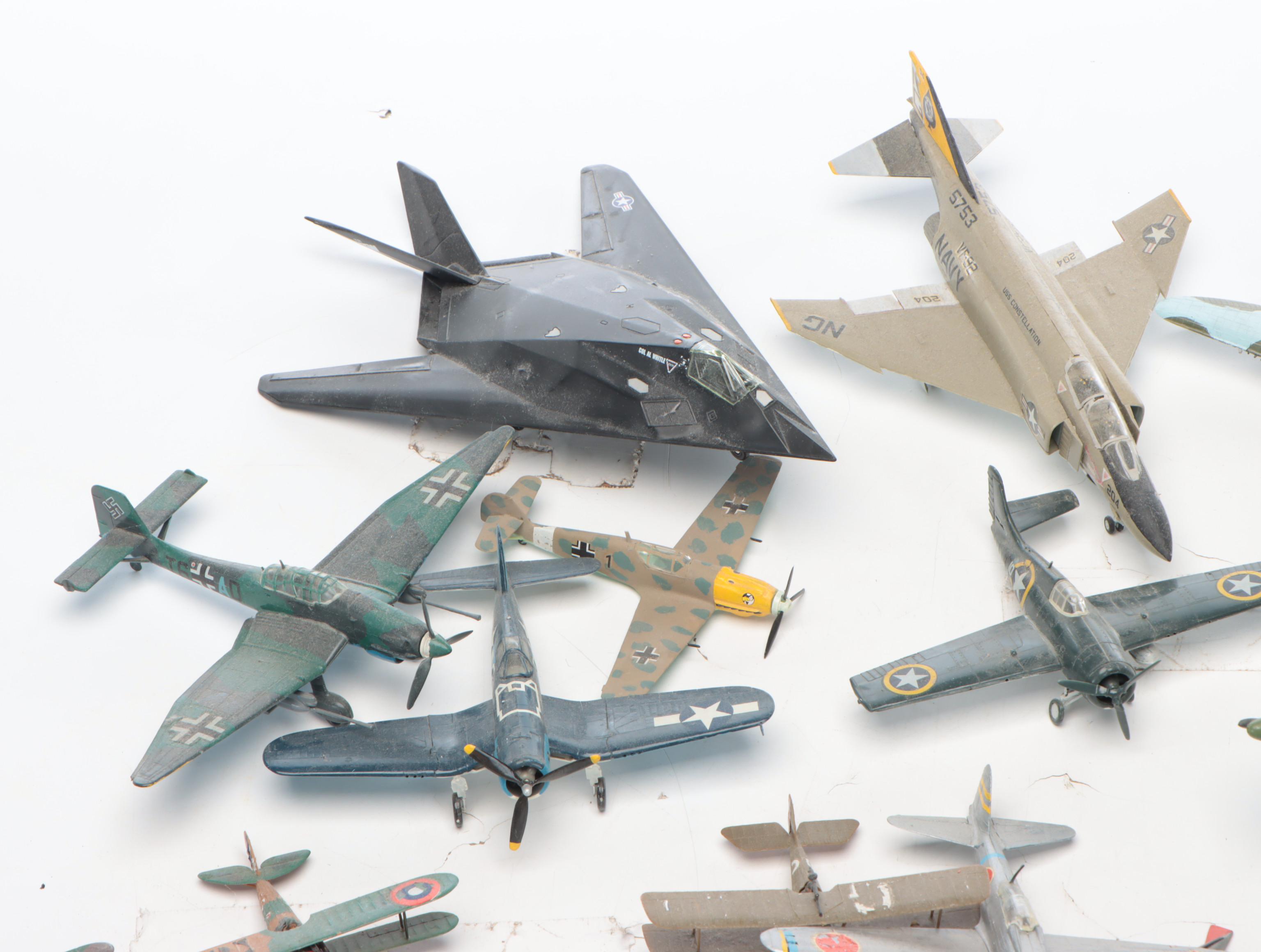 Revell "A-10 Warthog" Model Kit with More Model Vehicle Kits and Figurines