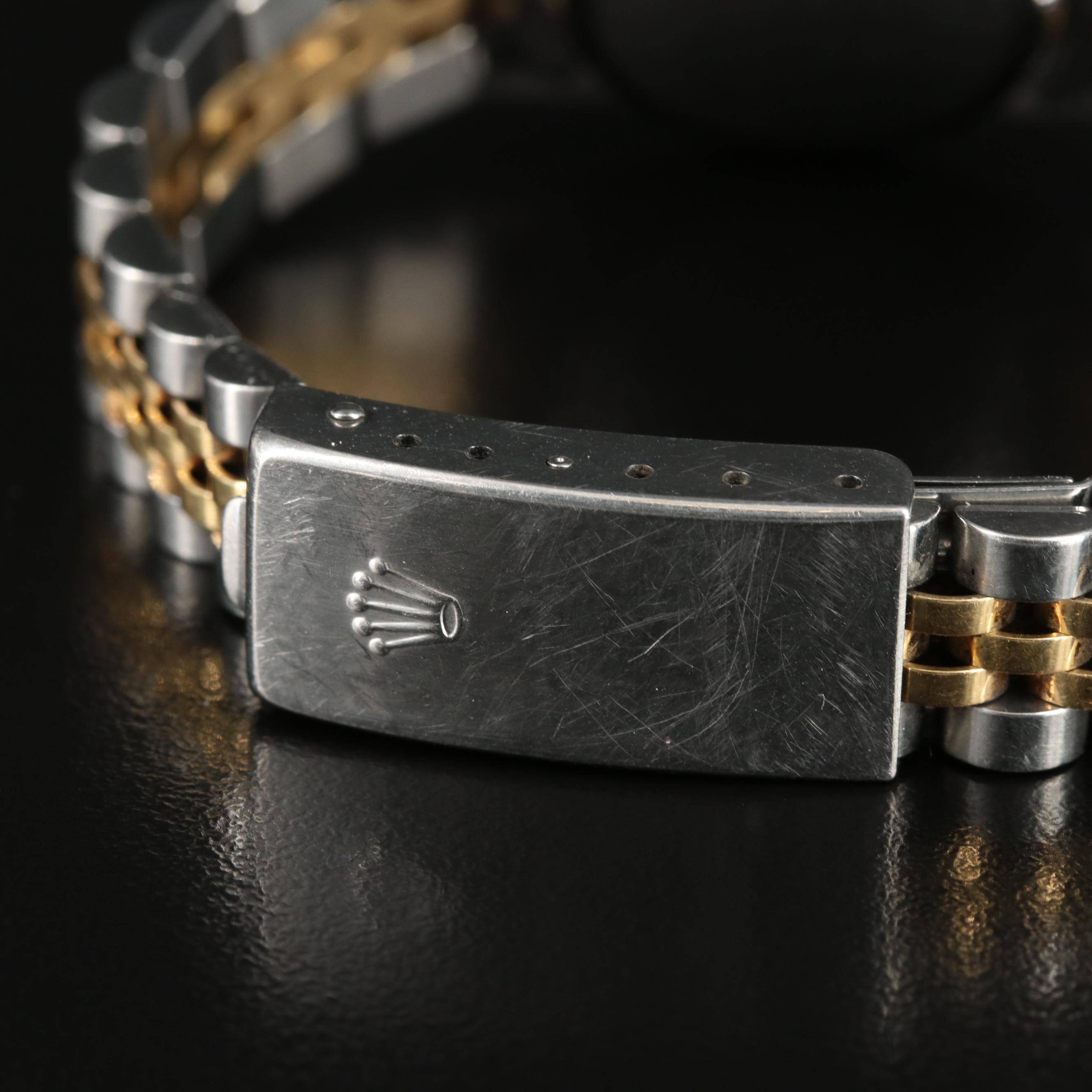 2005 Rolex Oyster Perpetual 25mm Gold & Steel Watch