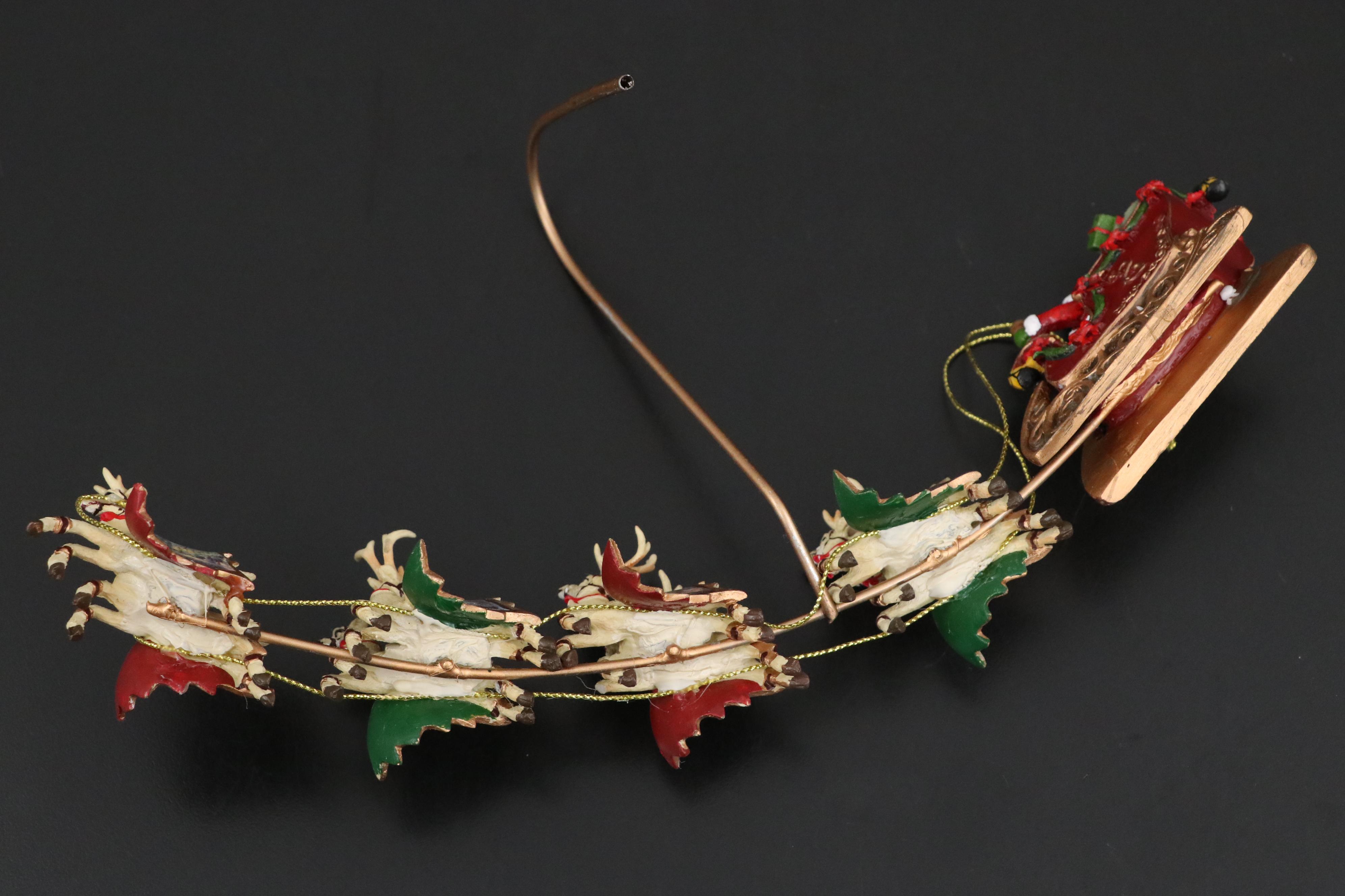 Thomas Kinkade Revolving Christmas Tree Topper