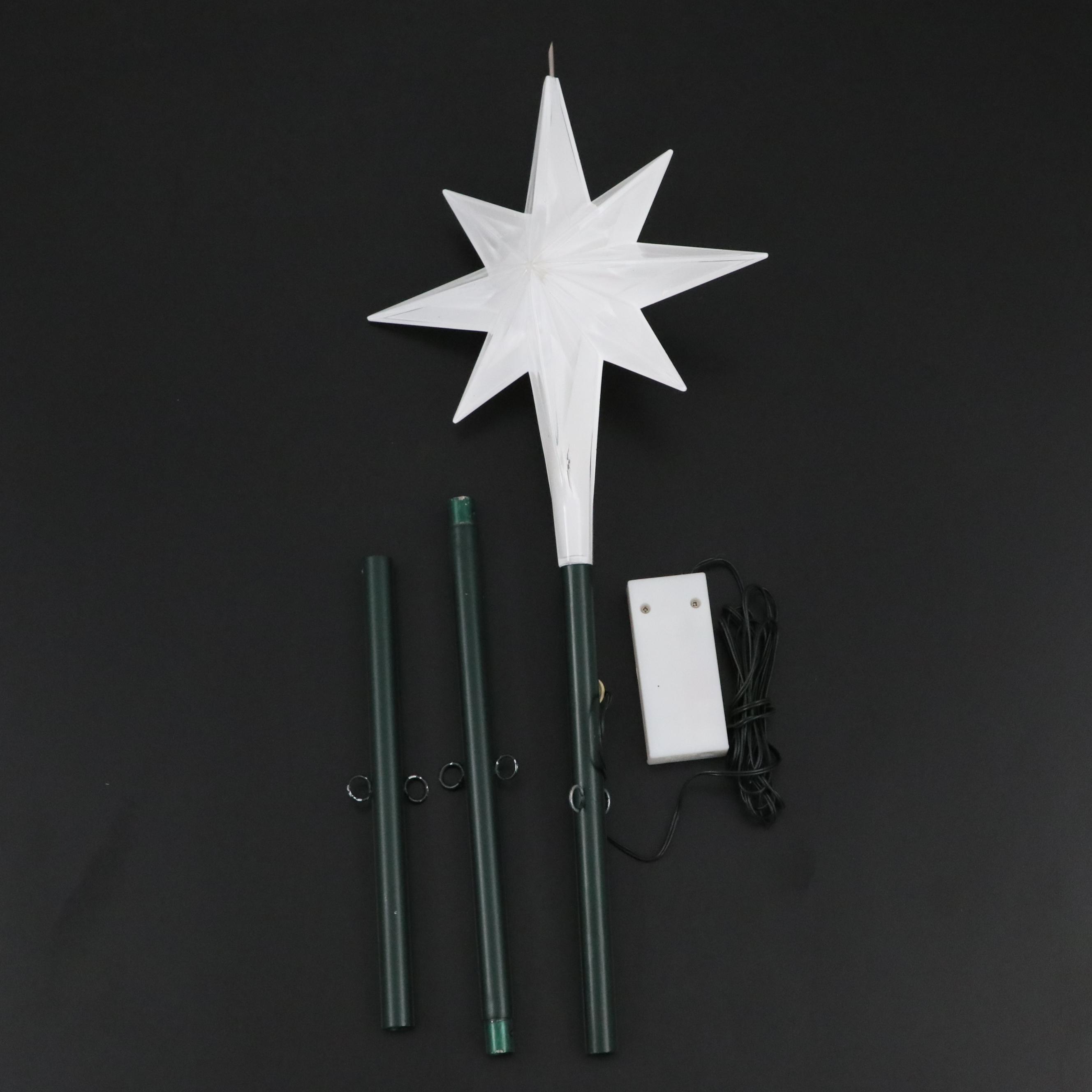 Thomas Kinkade Revolving Christmas Tree Topper