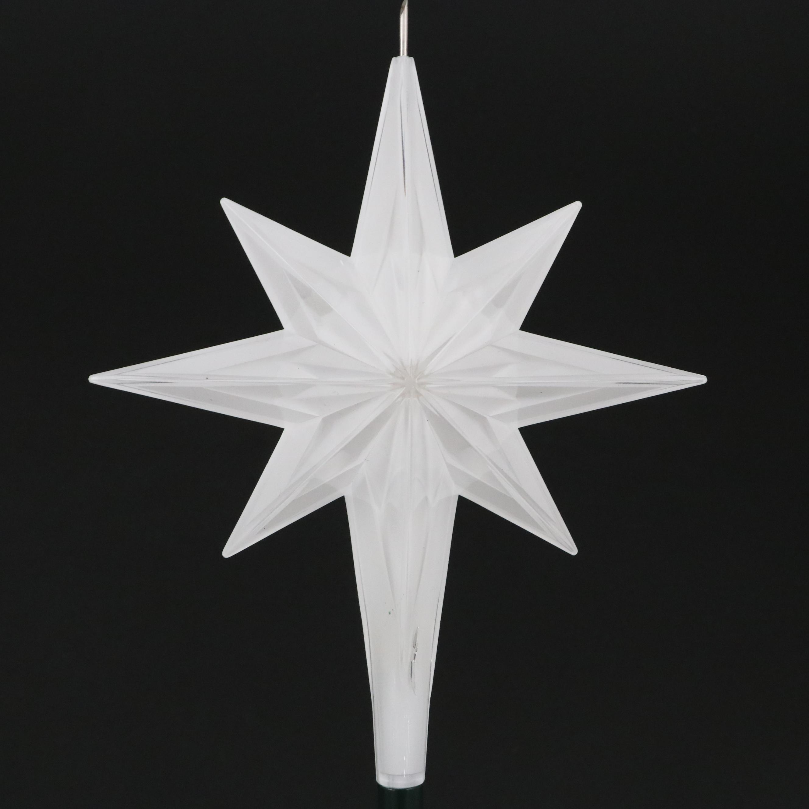 Thomas Kinkade Revolving Christmas Tree Topper