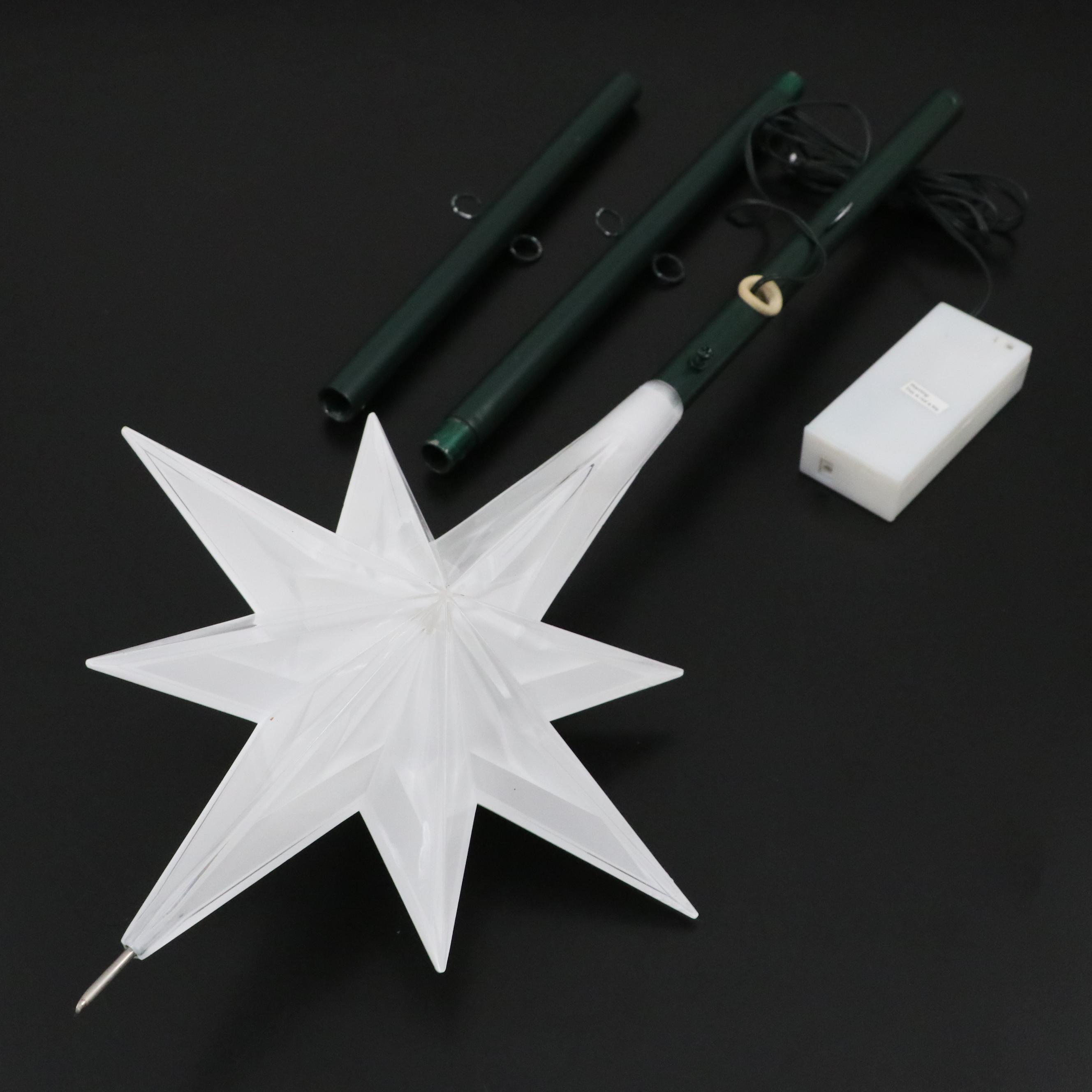 Thomas Kinkade Revolving Christmas Tree Topper