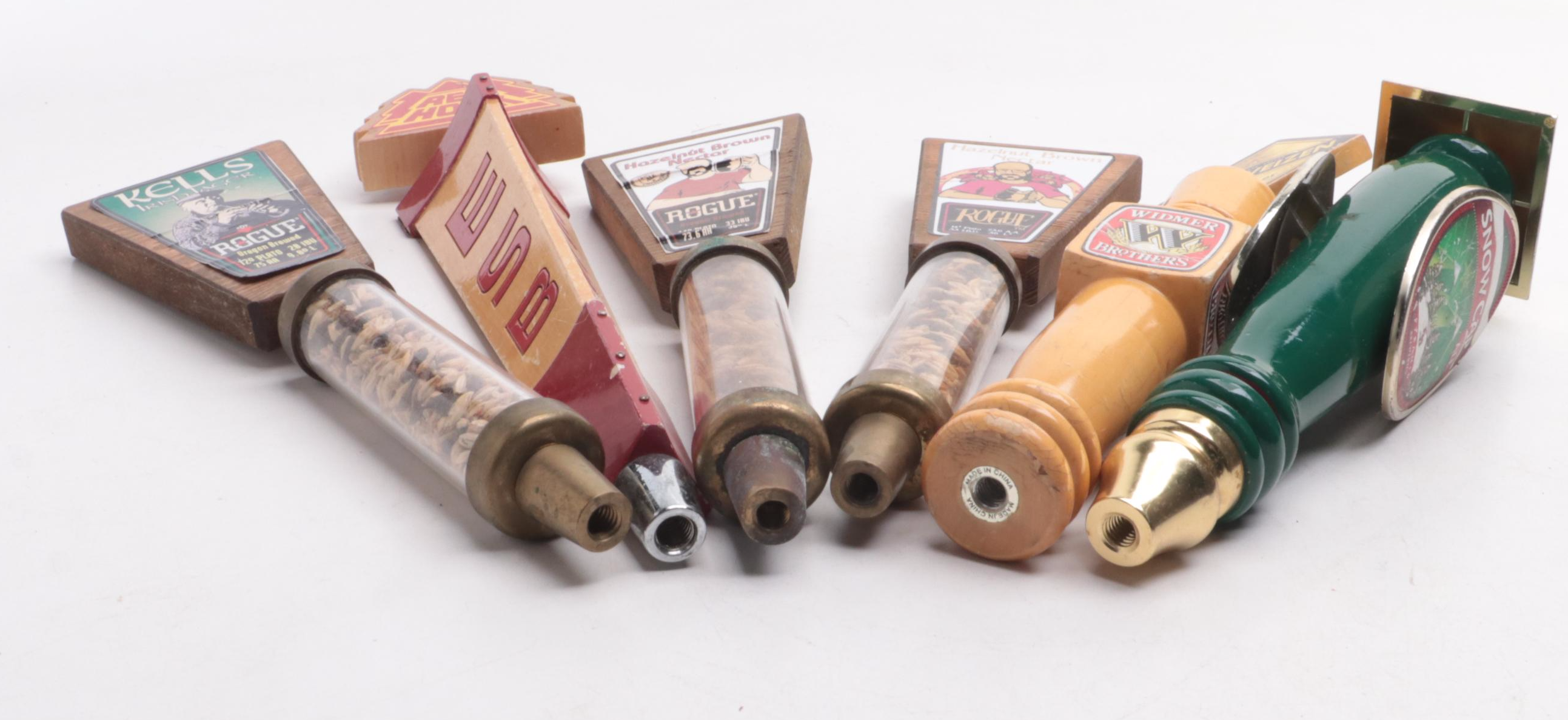 Rogue, Red Hook, Hefeweizen, and More Beer Tap Handles