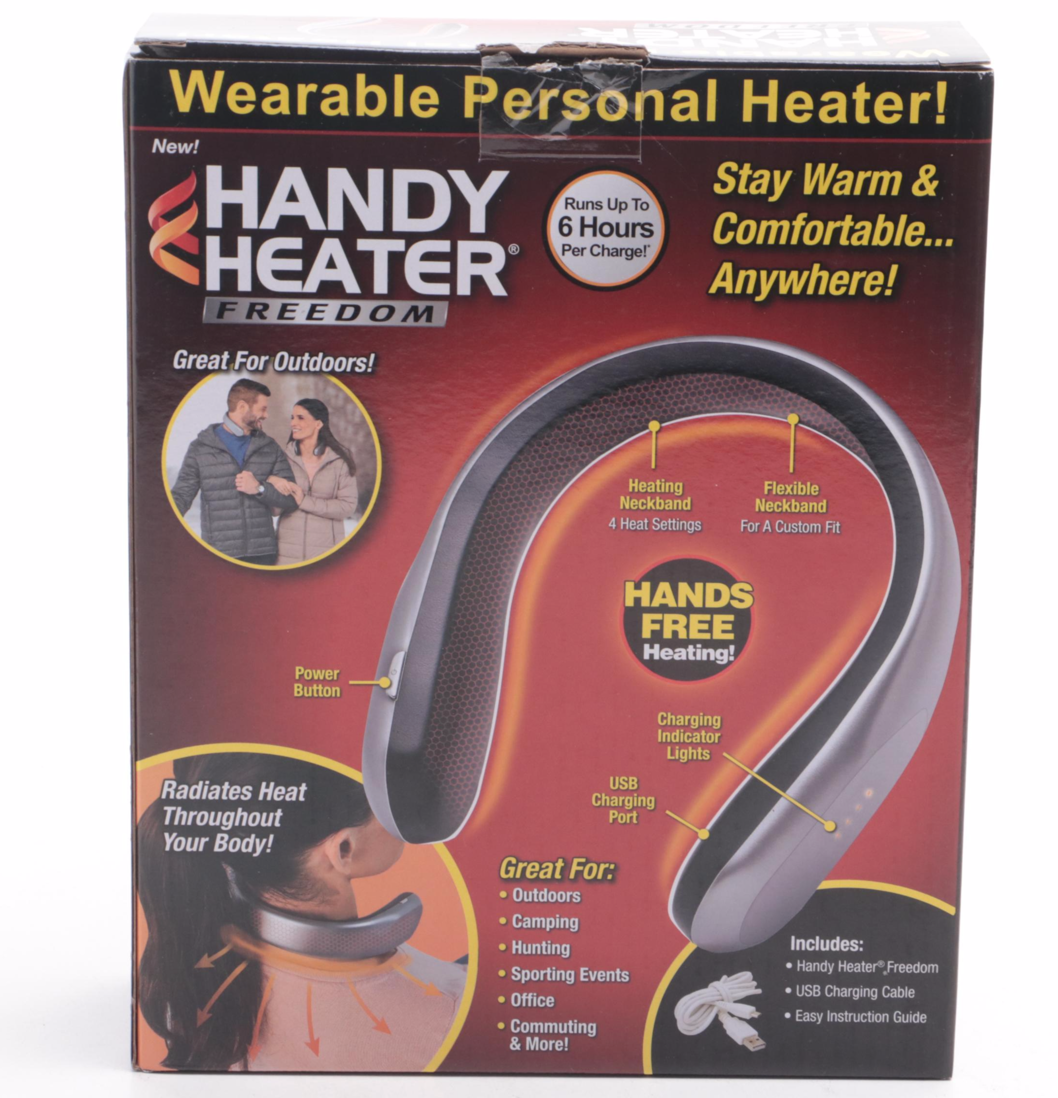 Ontel Handy Heater Wearable Personal Heater