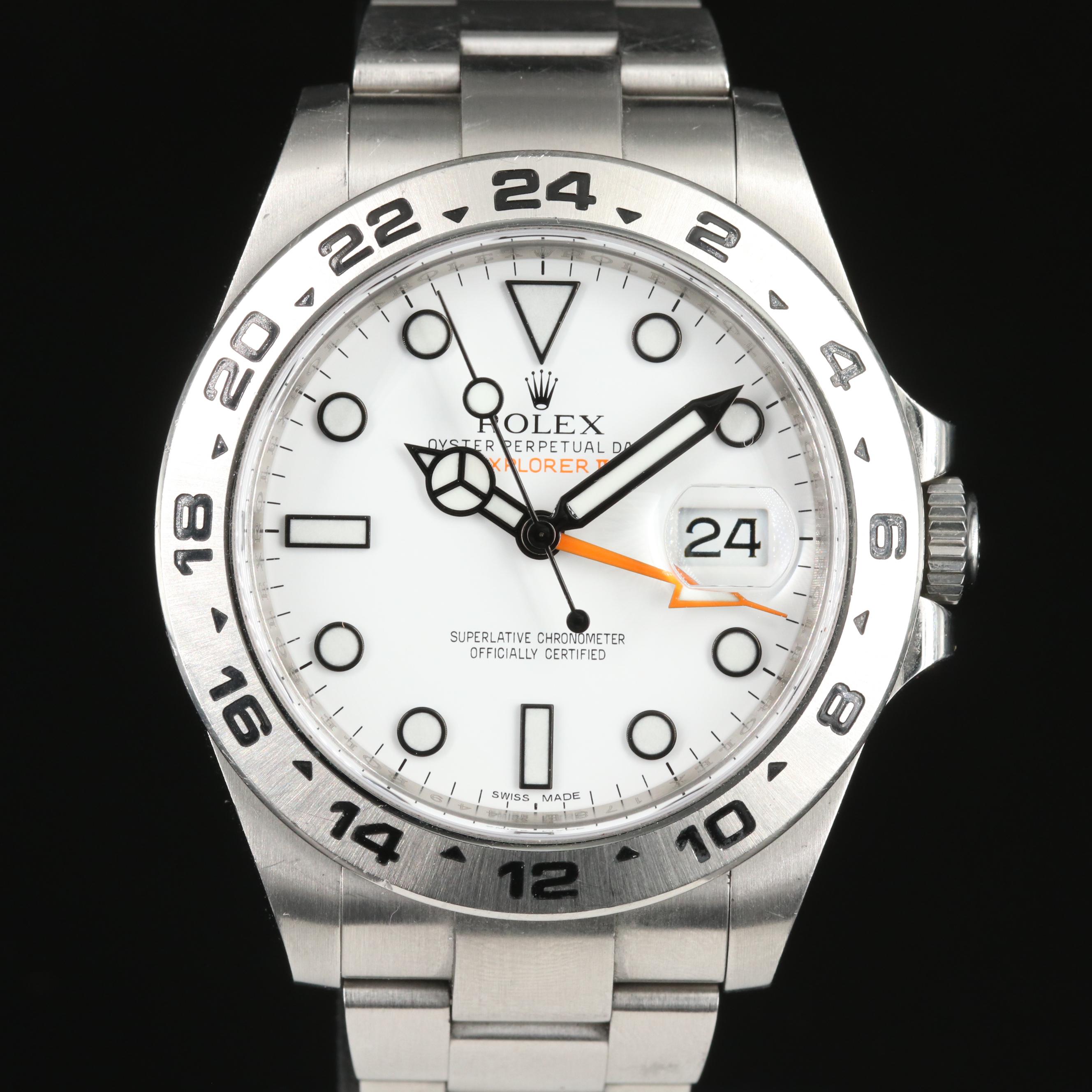 Rolex Explorer II 42MM Steel Automatic Watch