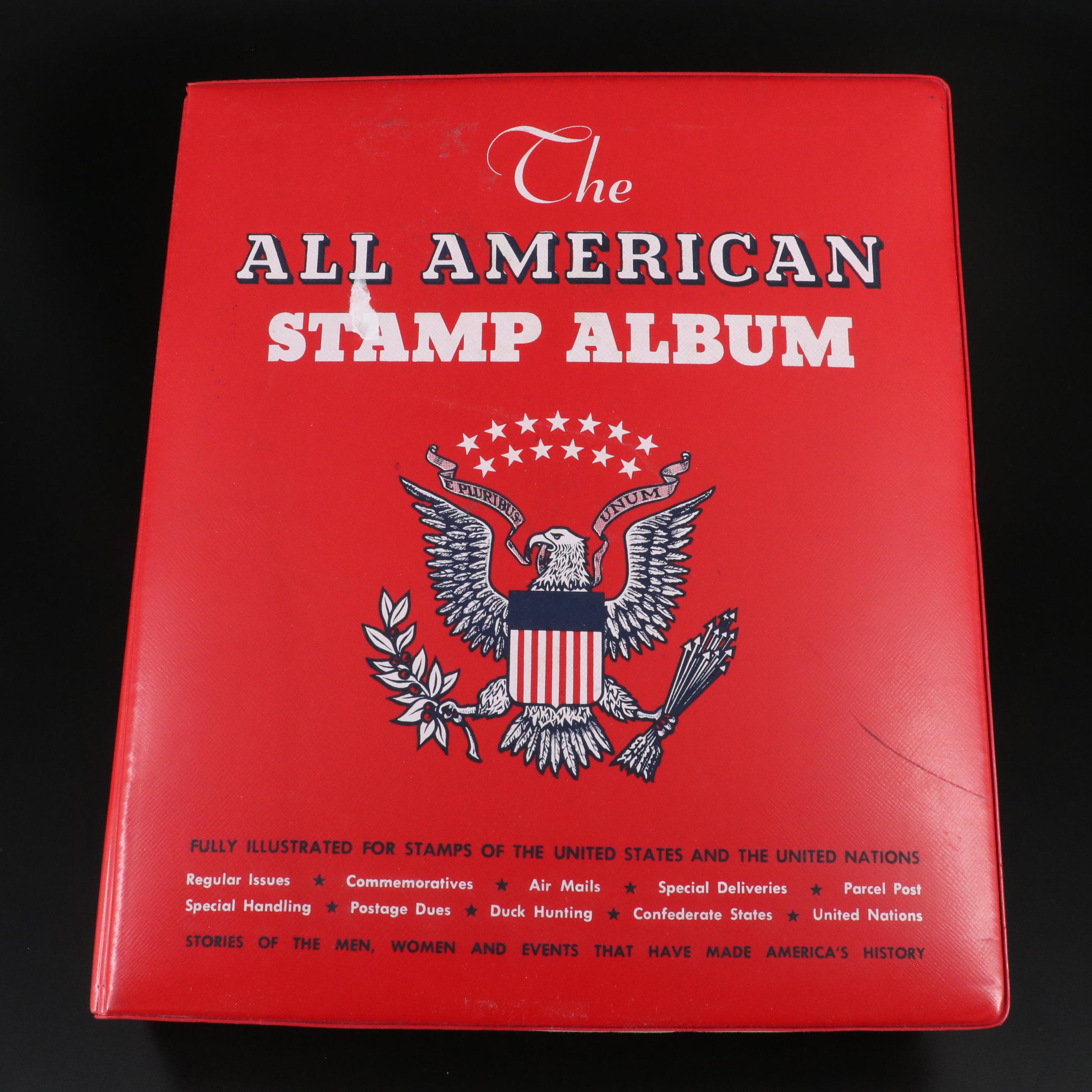 Extensive U.S. Postage Stamp Collection, 1851 to 1980