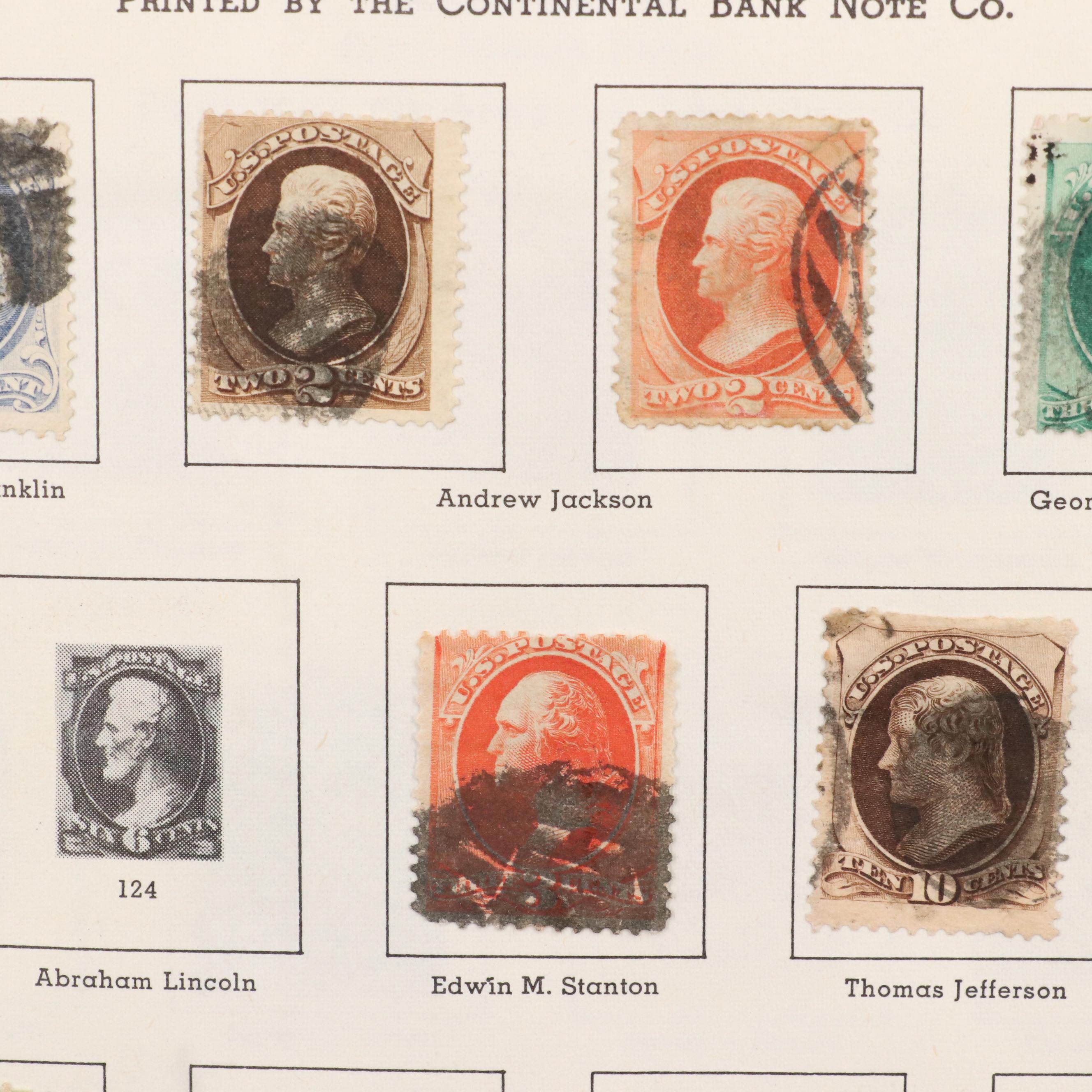 Extensive U.S. Postage Stamp Collection, 1851 to 1980