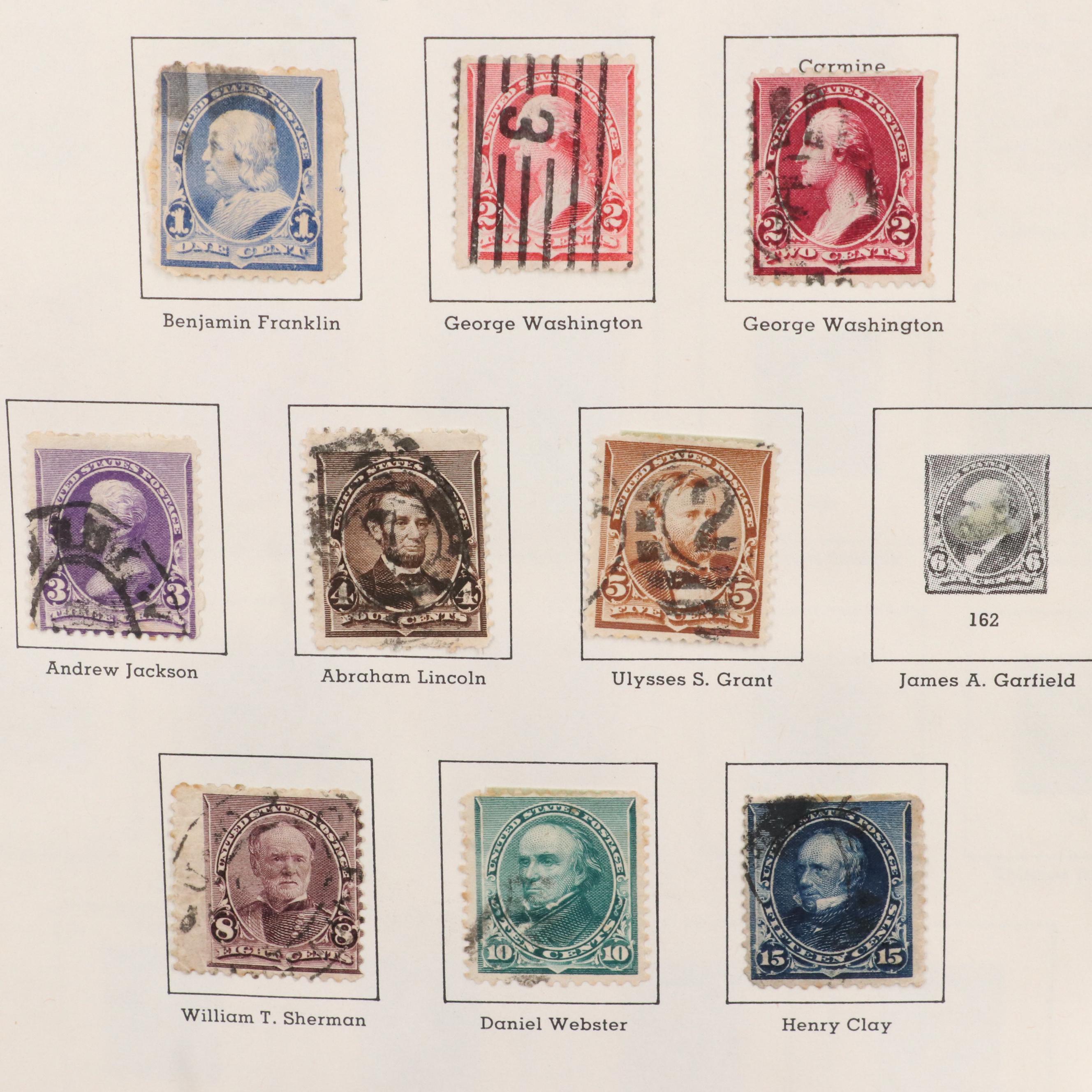 Extensive U.S. Postage Stamp Collection, 1851 to 1980