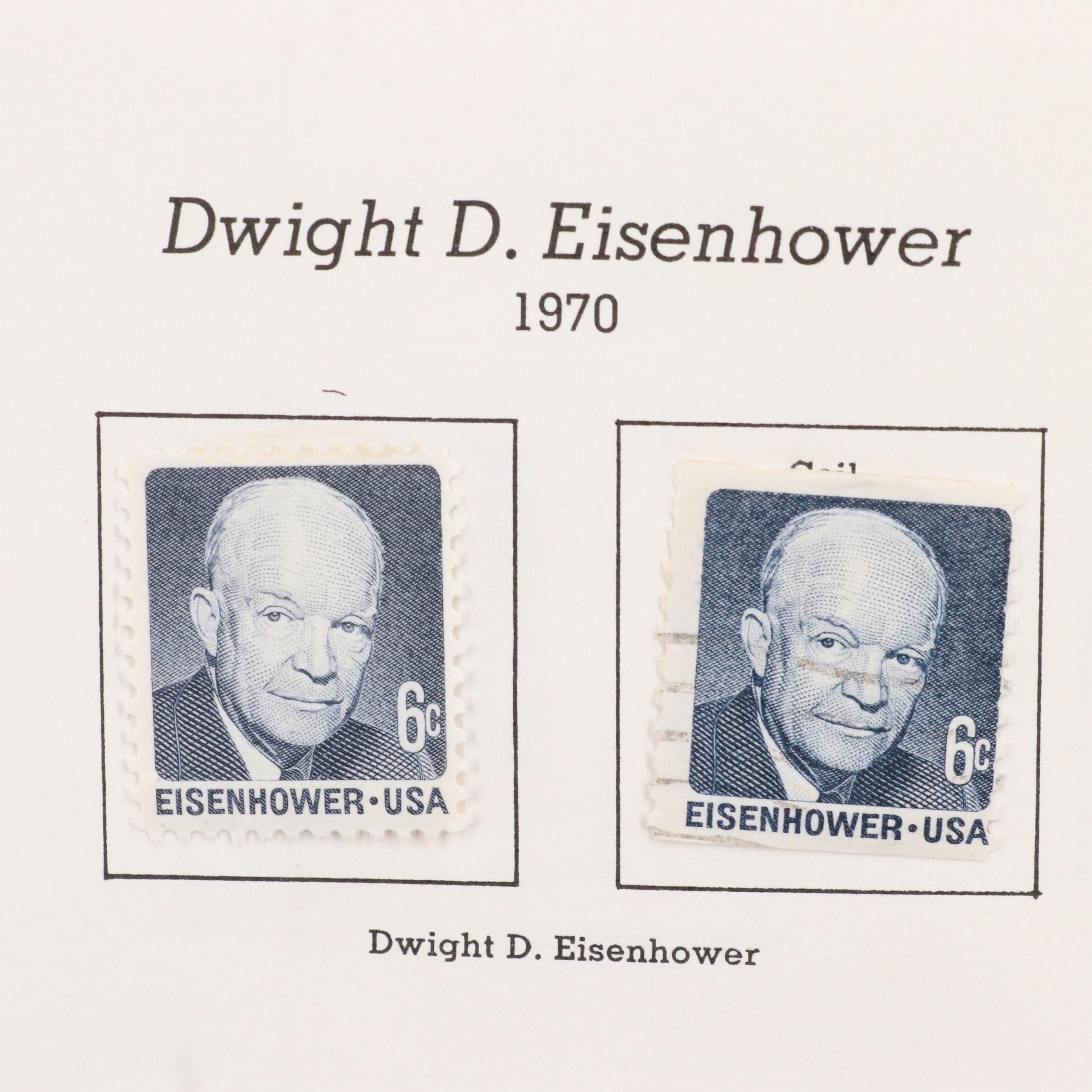 Extensive U.S. Postage Stamp Collection, 1851 to 1980