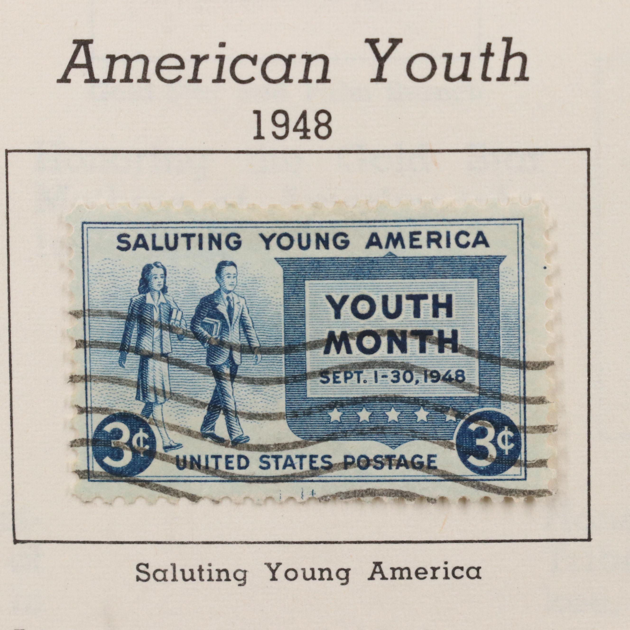 Extensive U.S. Postage Stamp Collection, 1851 to 1980