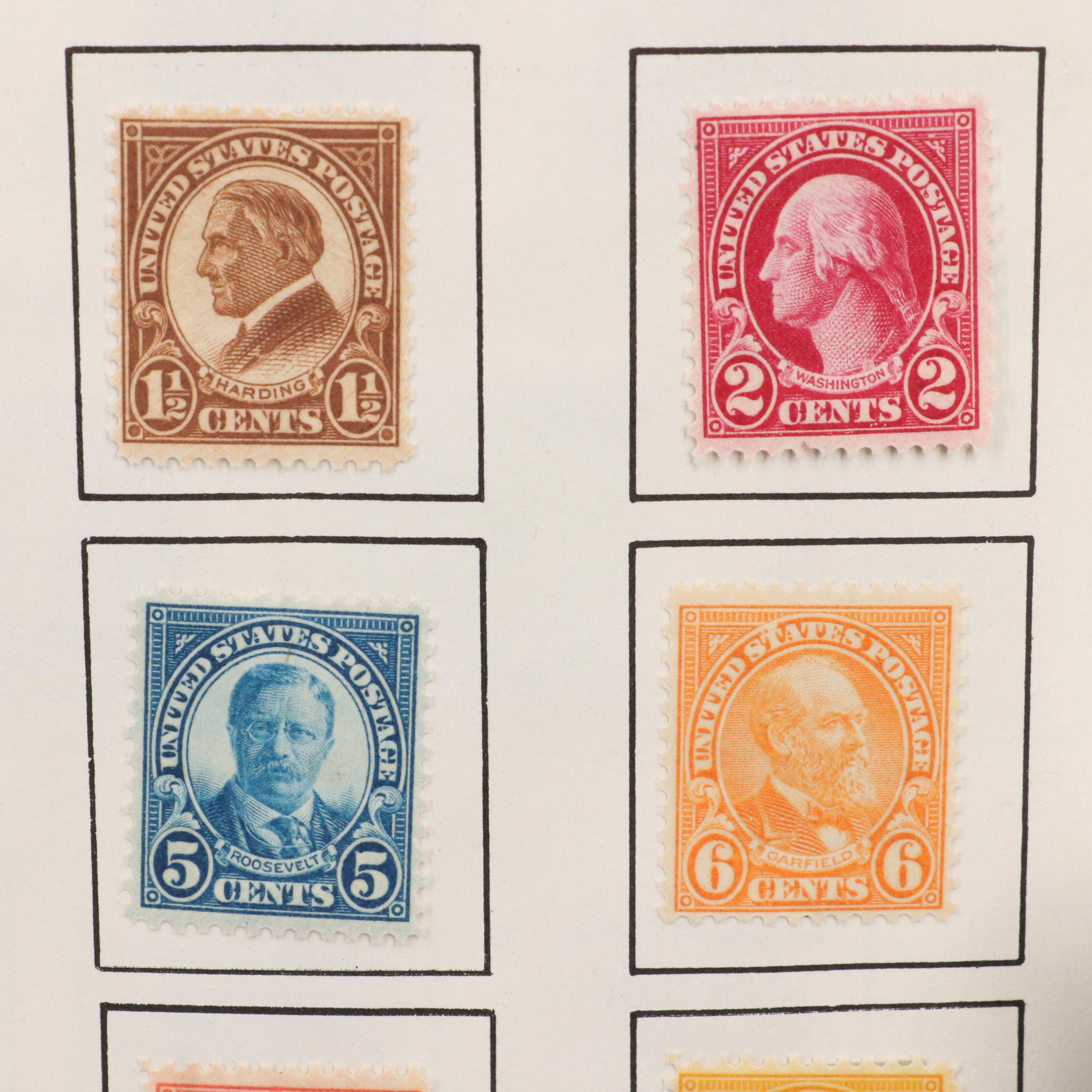 Extensive U.S. Postage Stamp Collection, 1851 to 1980