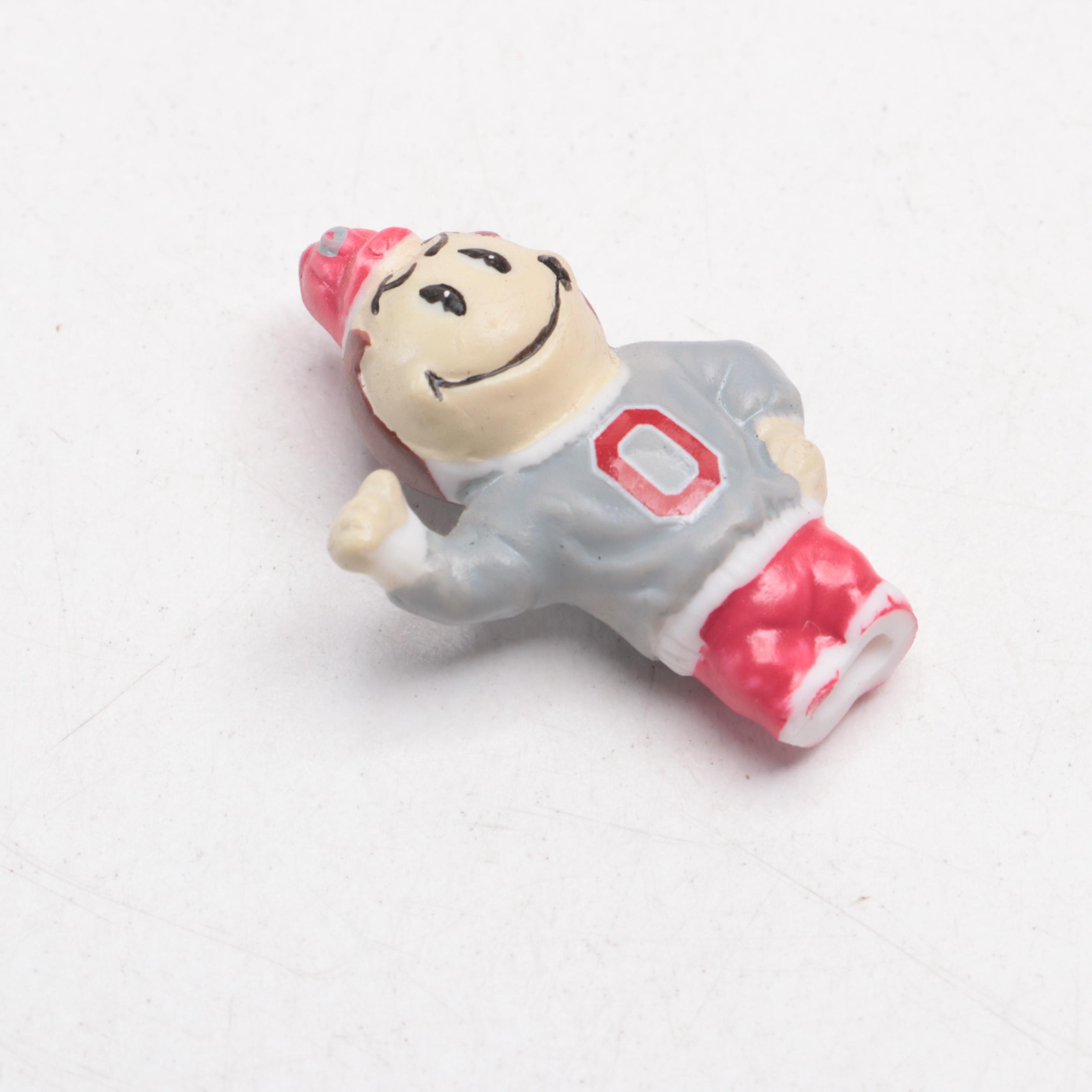 Ohio State Buckeyes Collectibles Including Salt and Pepper Shakers