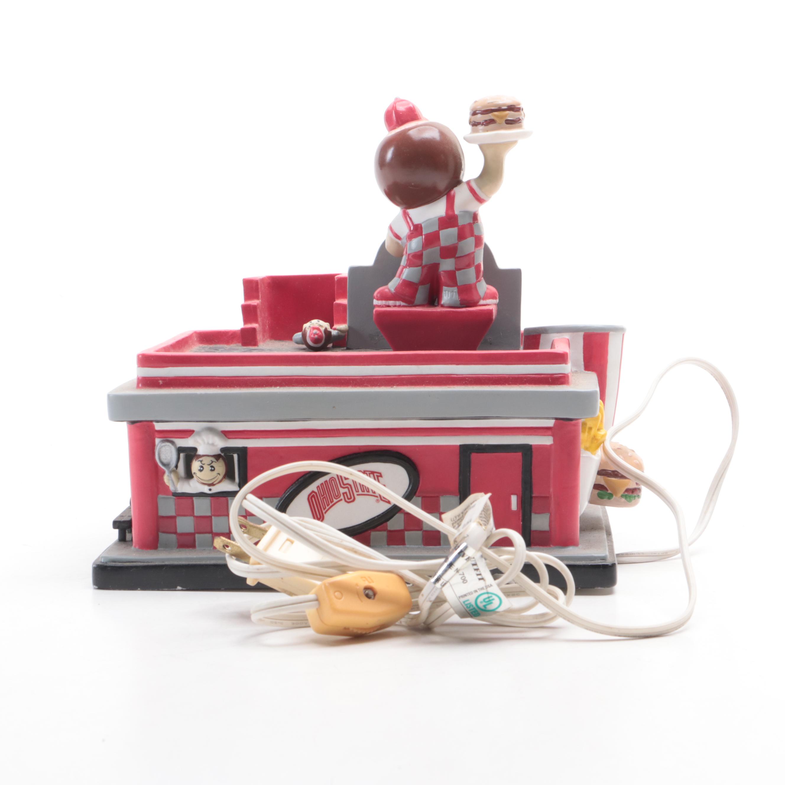 Ohio State Buckeyes Collectibles Including Salt and Pepper Shakers