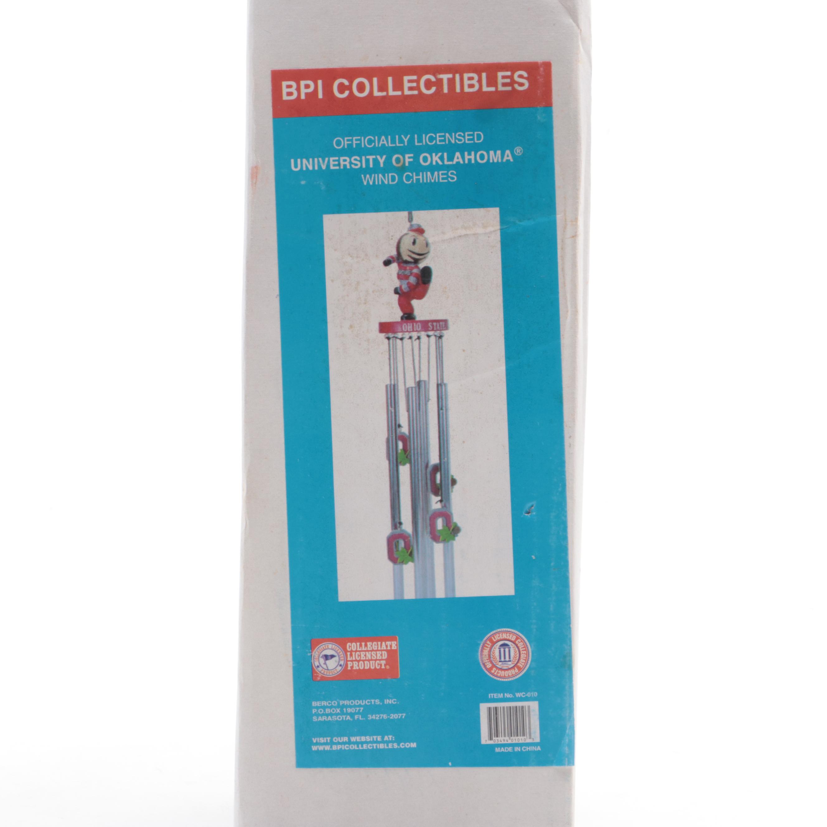 Ohio State Buckeyes Collectibles Including Salt and Pepper Shakers