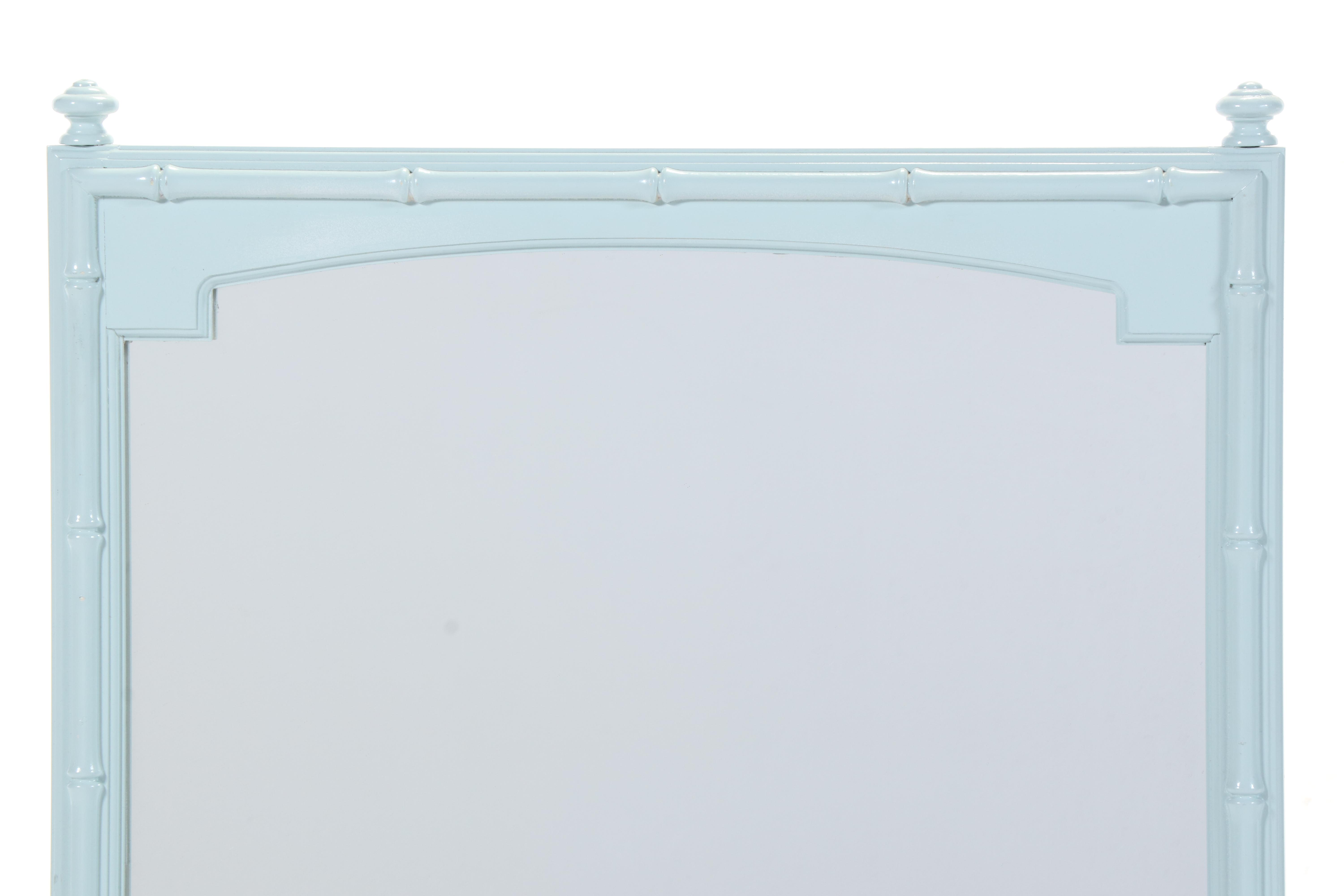 Thomasville Chinese Style Painted Mirror, Late 20th Century