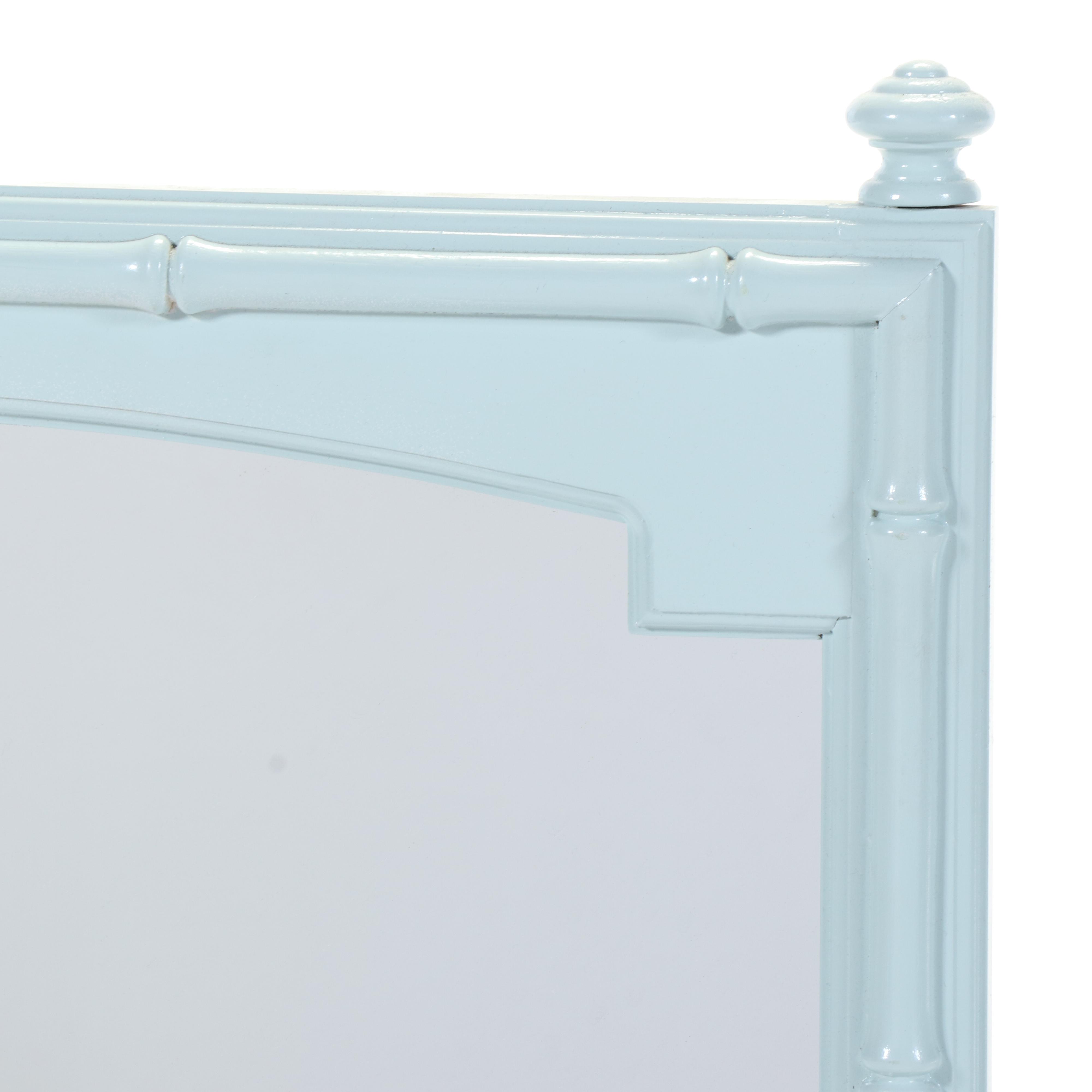 Thomasville Chinese Style Painted Mirror, Late 20th Century