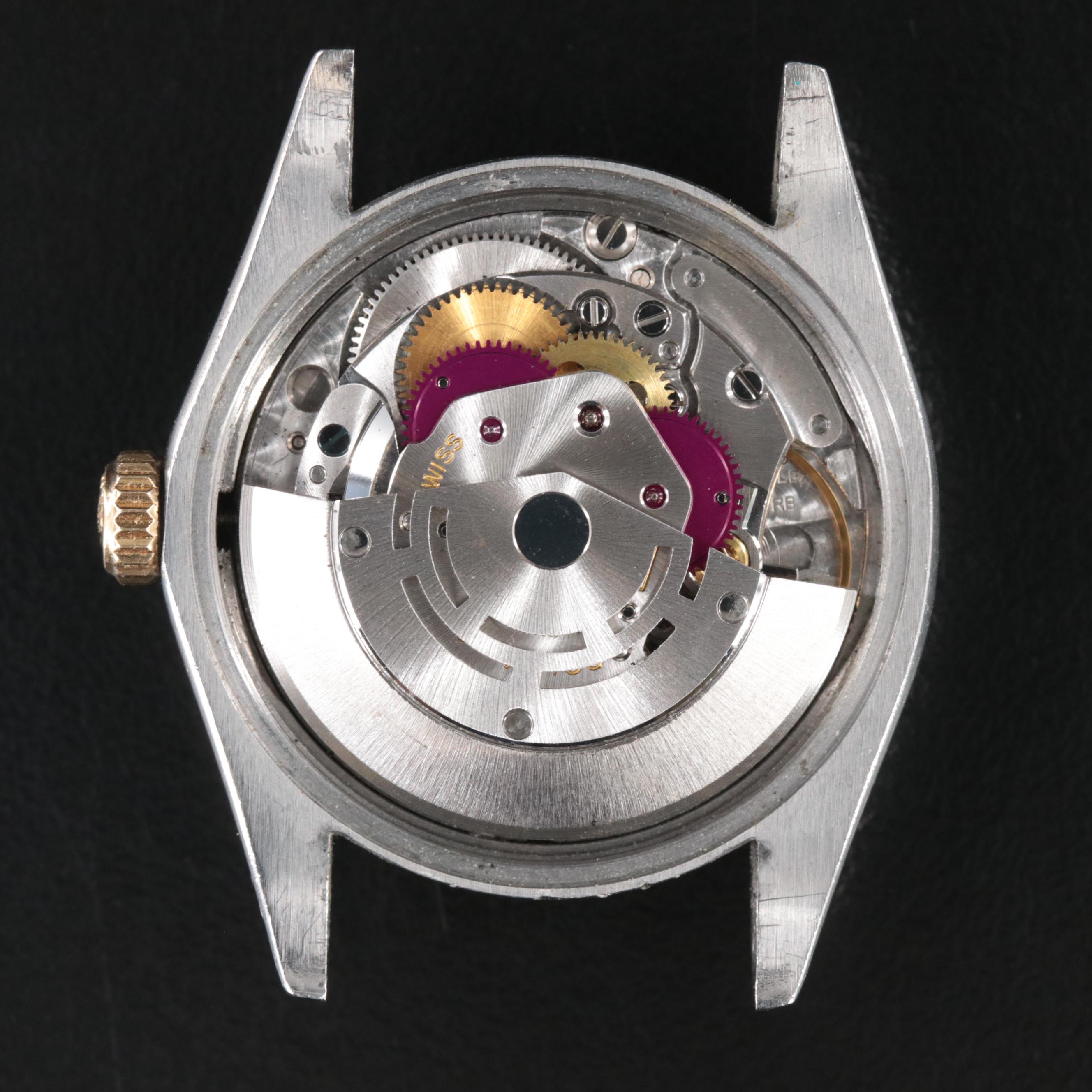 1974 Rolex Air King Date 34MM Steel Gold Automatic Watch