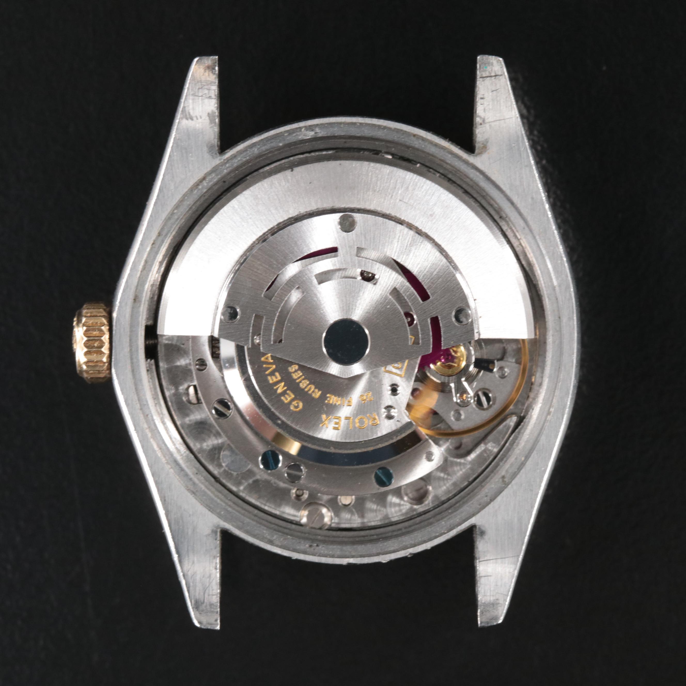 1974 Rolex Air King Date 34MM Steel Gold Automatic Watch