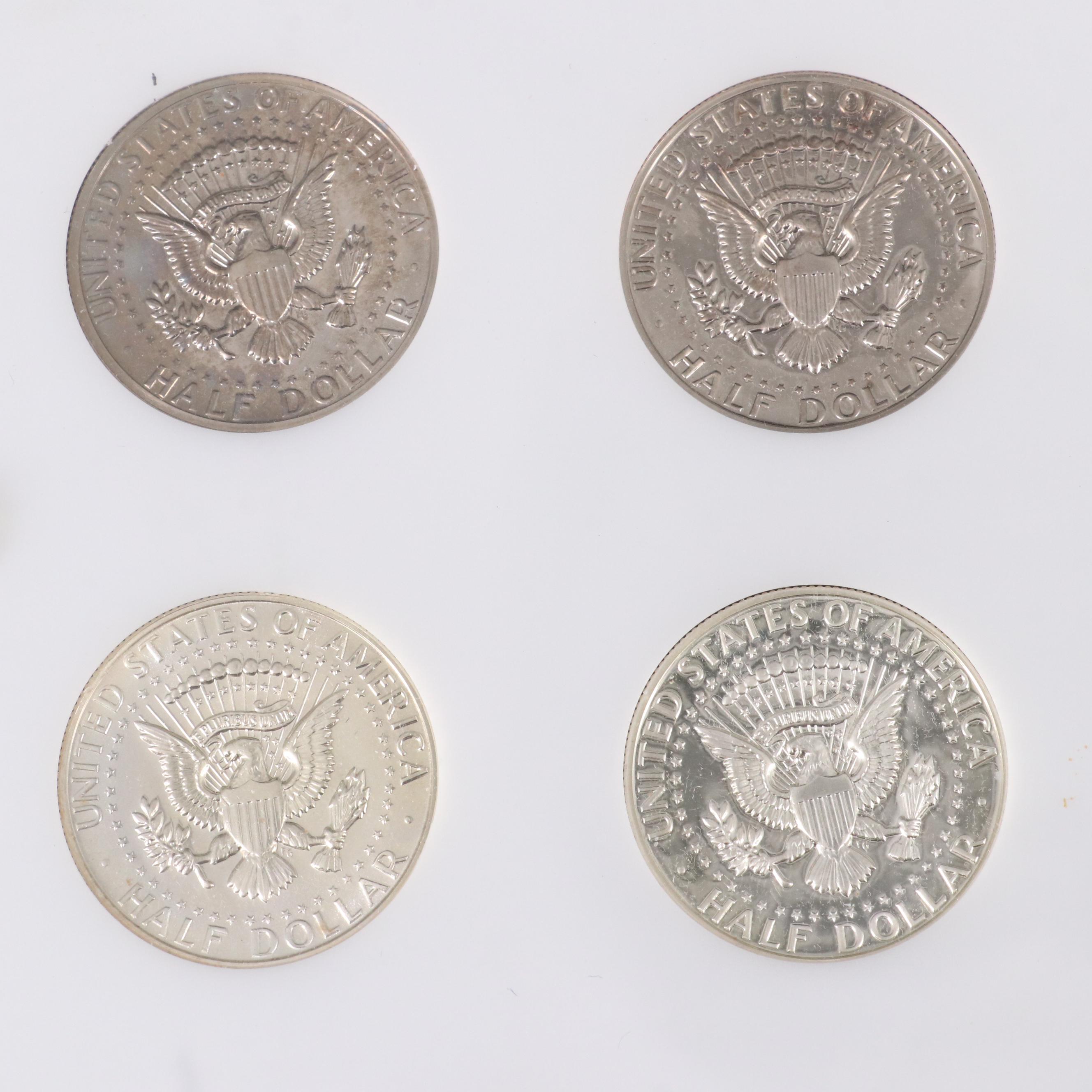 Kennedy Half Dollar Set From 1964-1887 with Twenty-Six Proof Coins