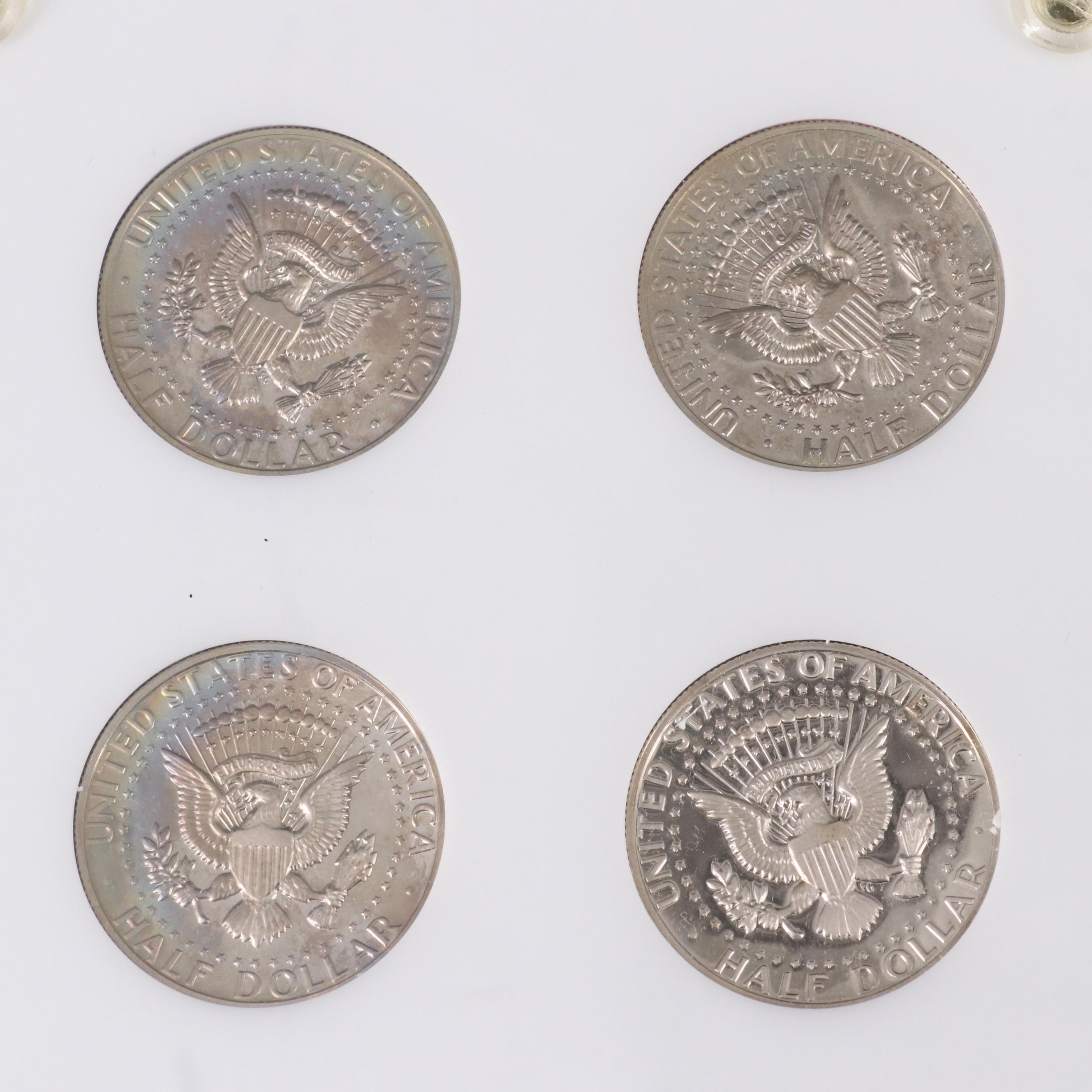Kennedy Half Dollar Set From 1964-1887 with Twenty-Six Proof Coins