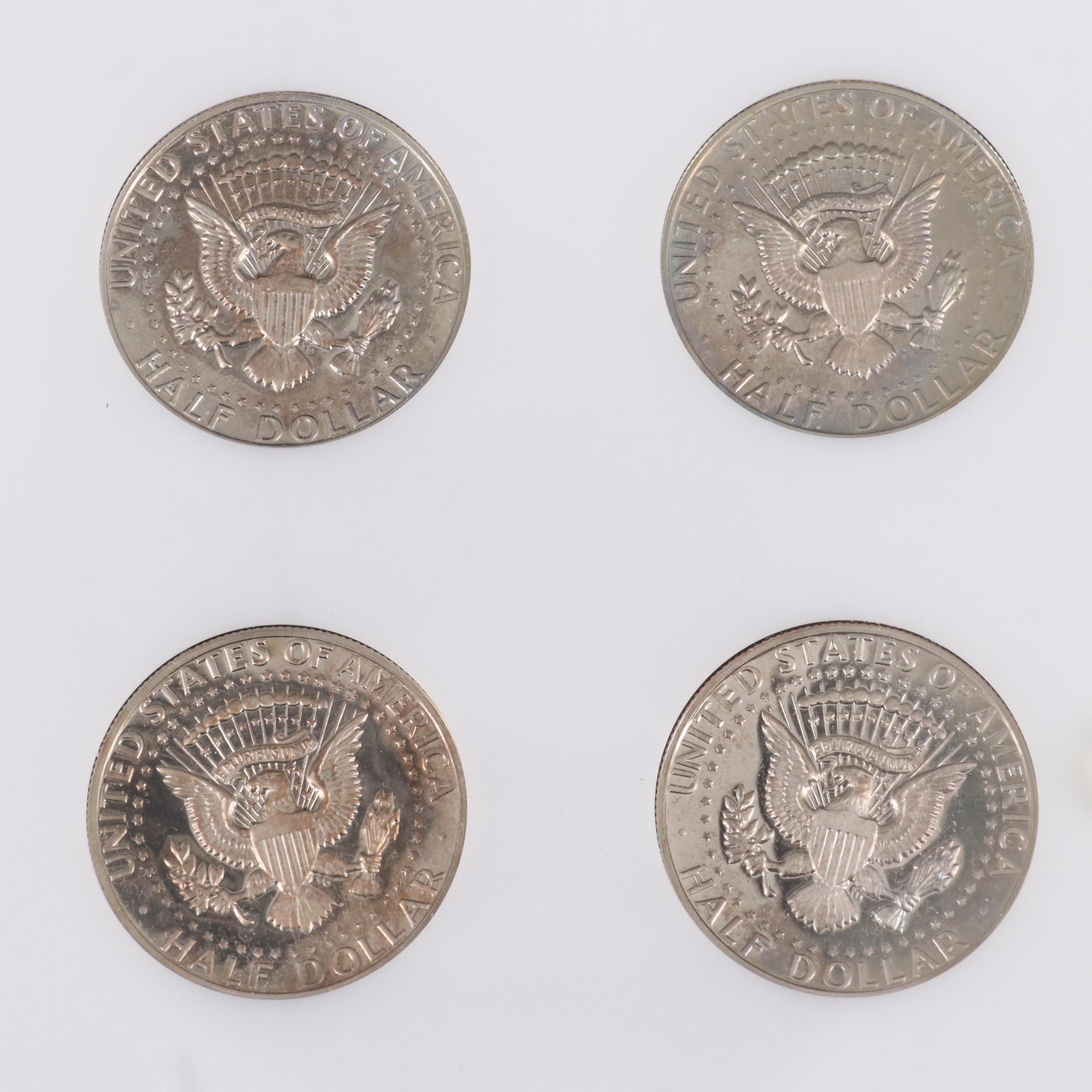 Kennedy Half Dollar Set From 1964-1887 with Twenty-Six Proof Coins