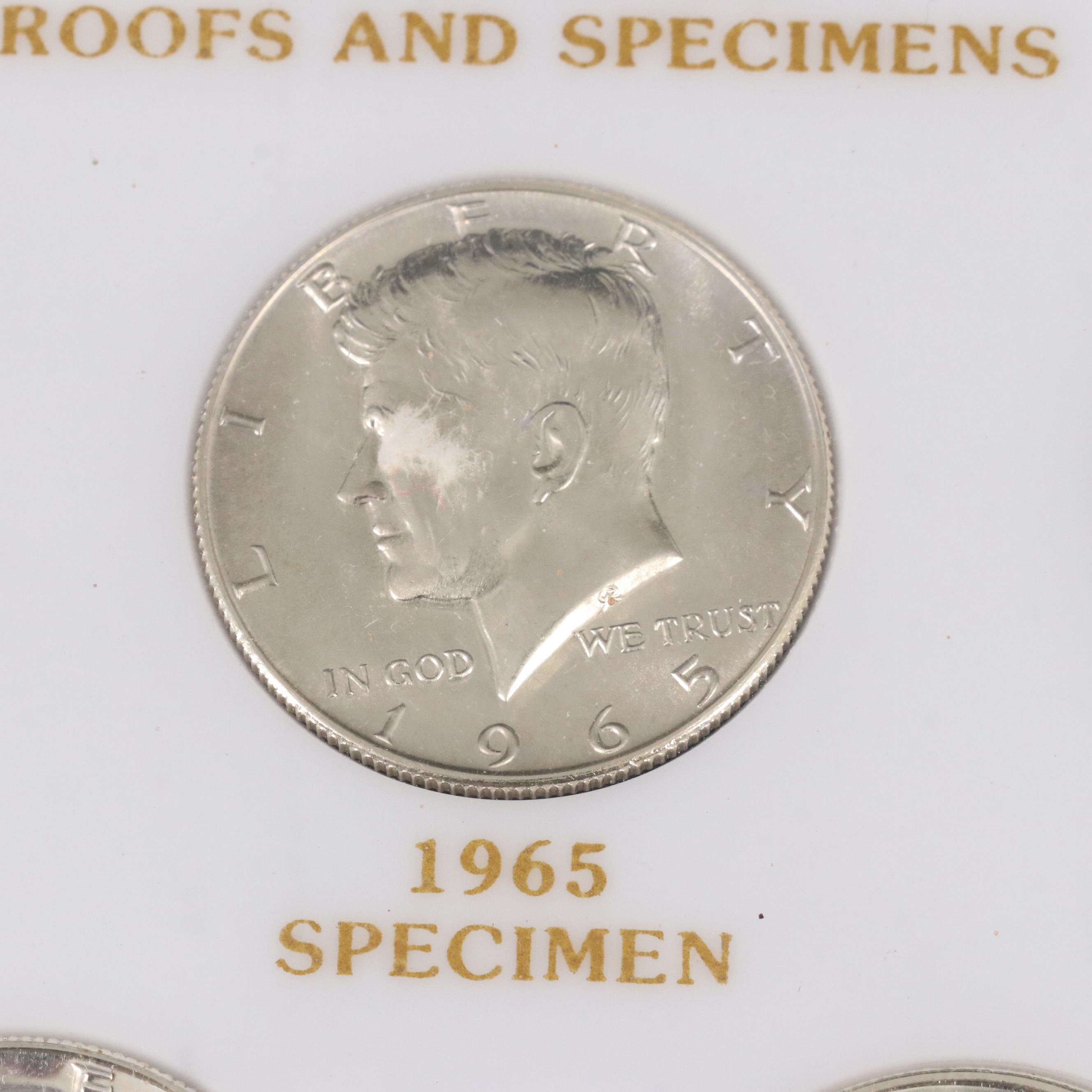 Kennedy Half Dollar Set From 1964-1887 with Twenty-Six Proof Coins