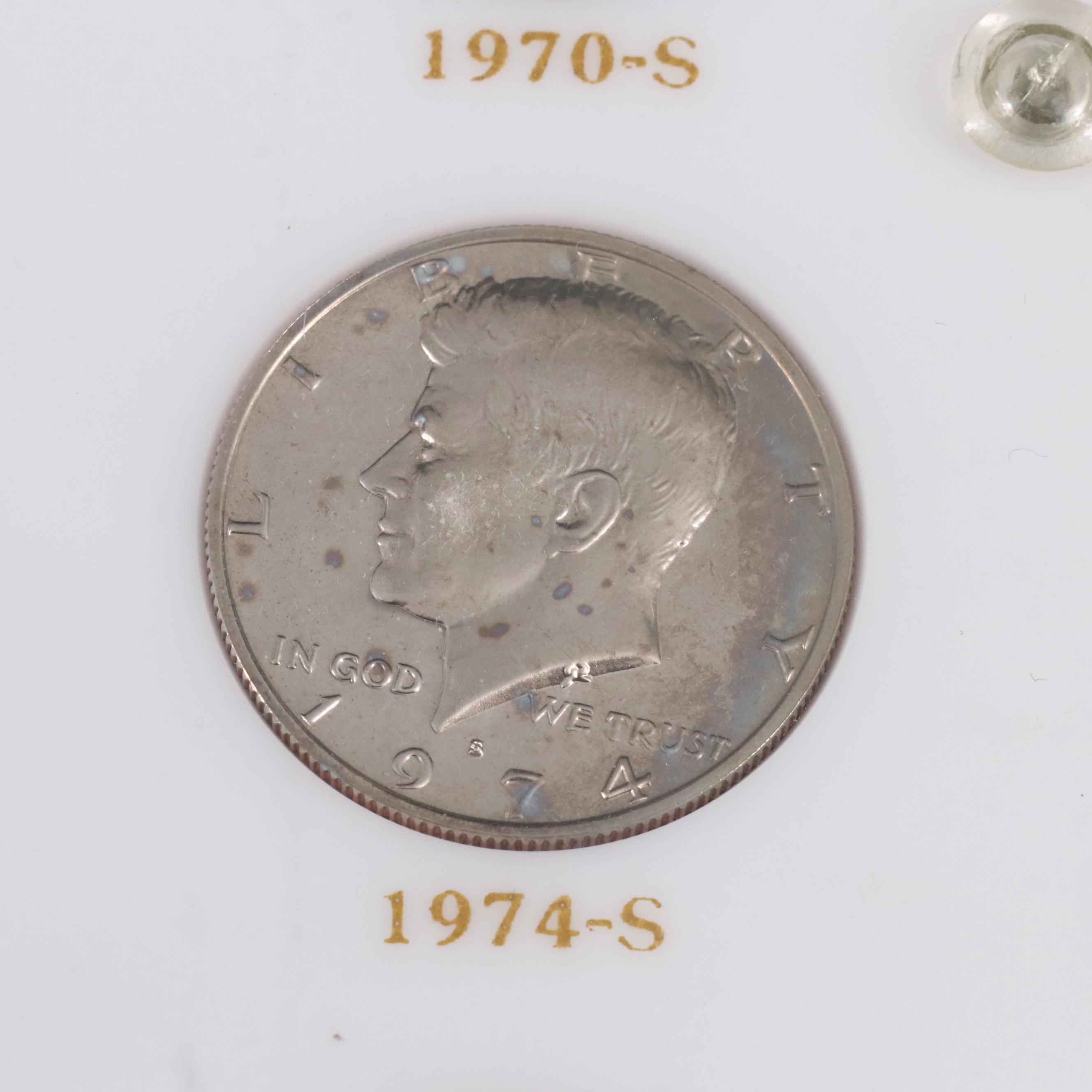 Kennedy Half Dollar Set From 1964-1887 with Twenty-Six Proof Coins