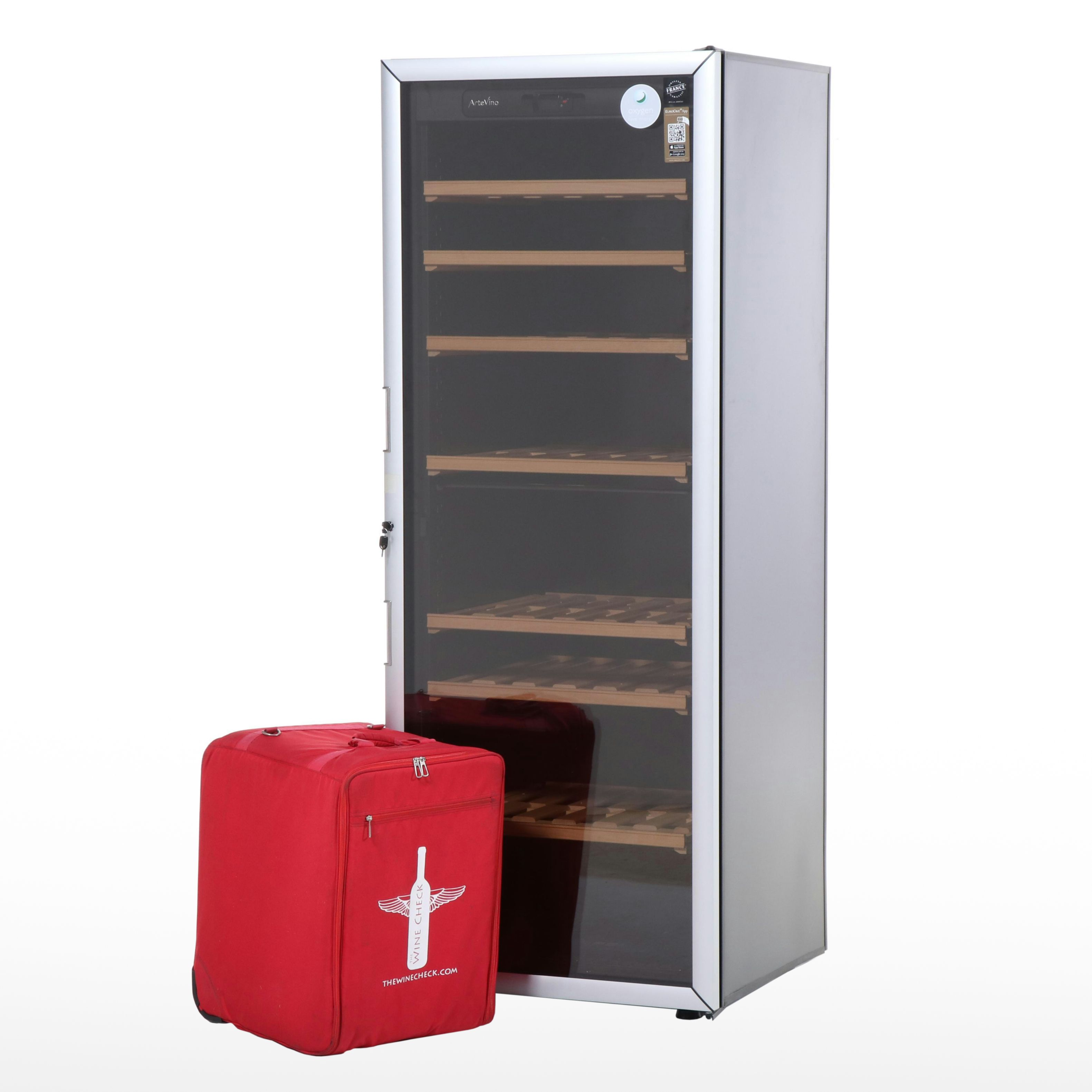 Eurocave Artevino Glass Front Wine Chiller With Wine Check Cooler