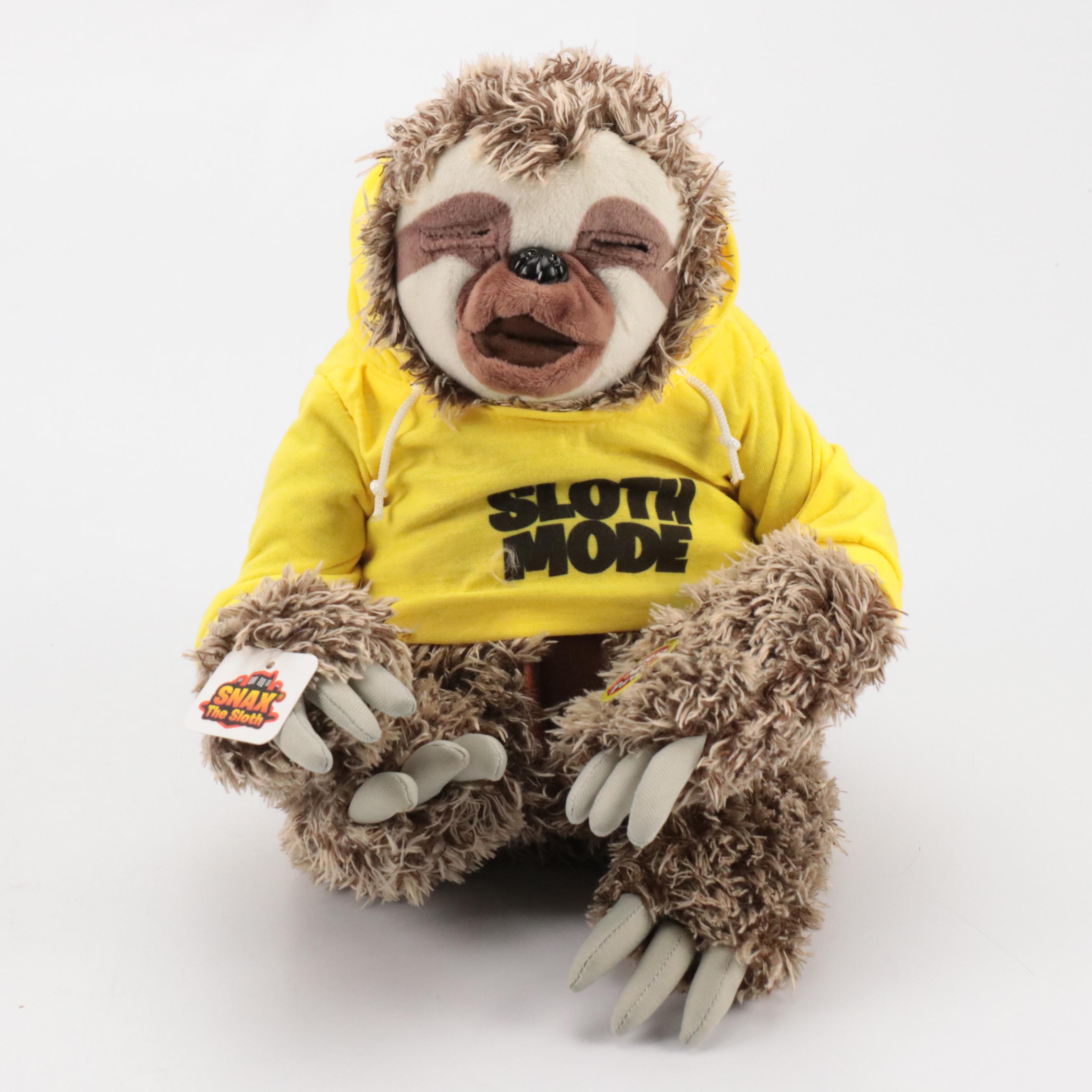 Snax the Mimicking Slow Talking Sloth