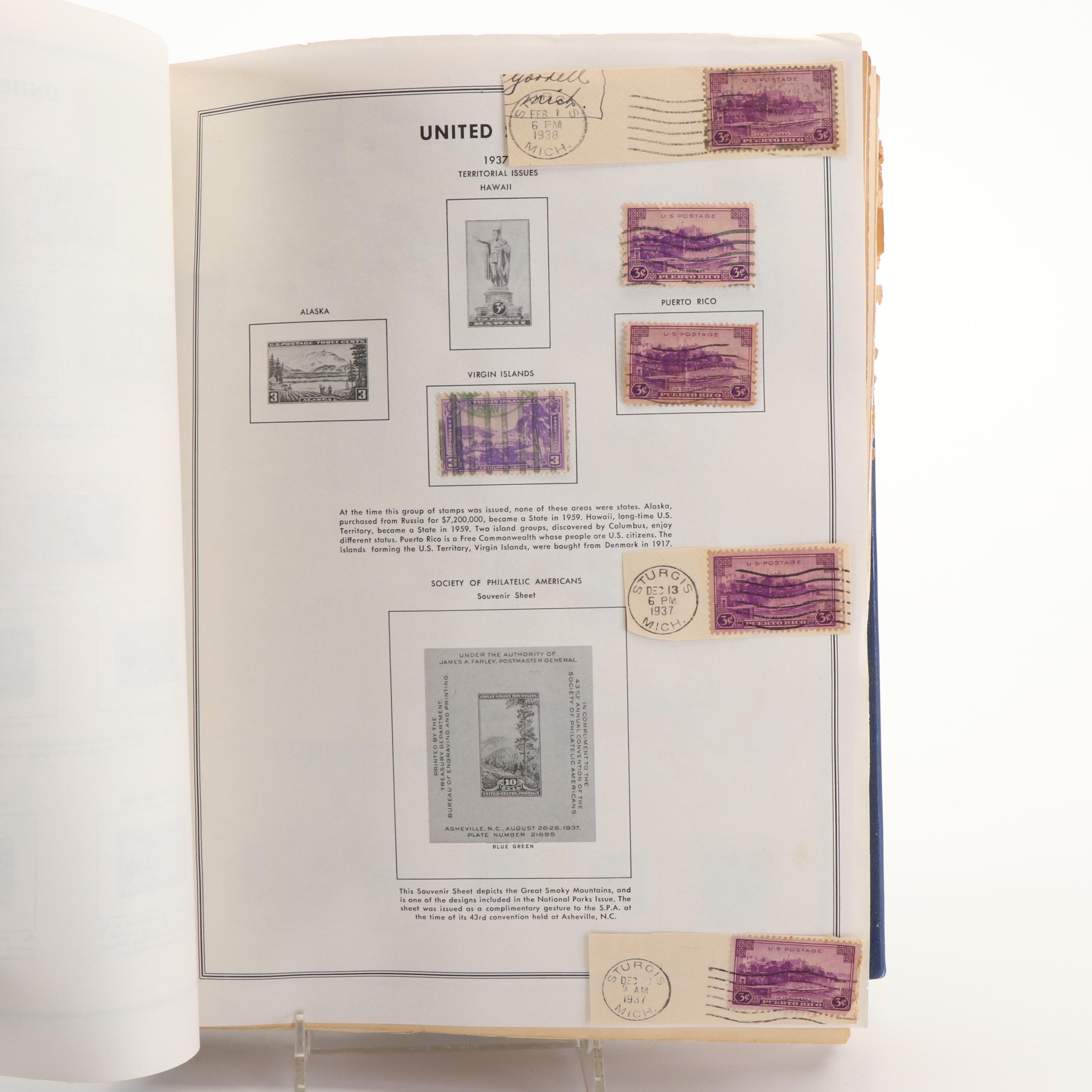 U.S. Postage Stamp Collection, 1883 to 1985