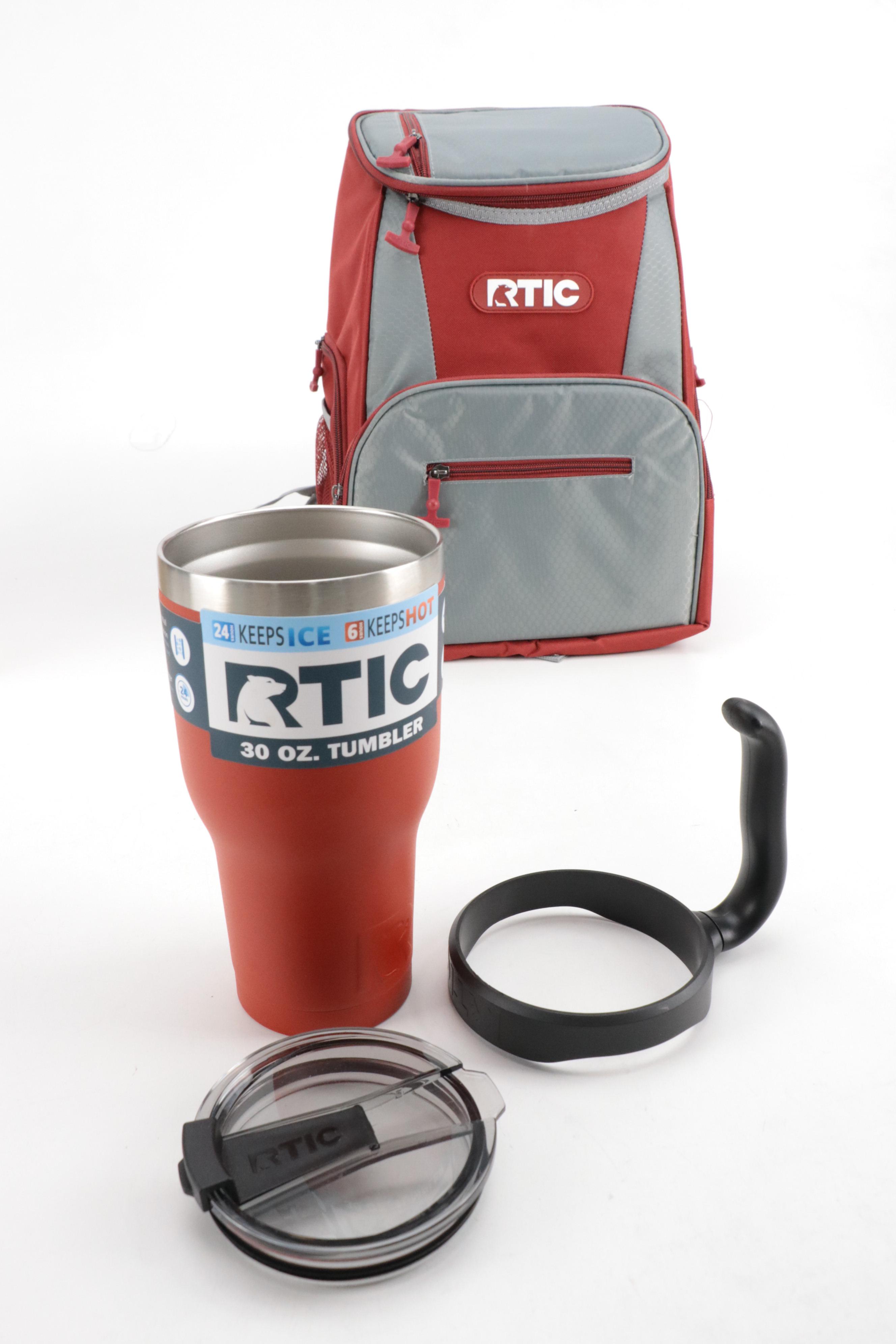RTIC Insulated Backpack with Insulated Tumblers