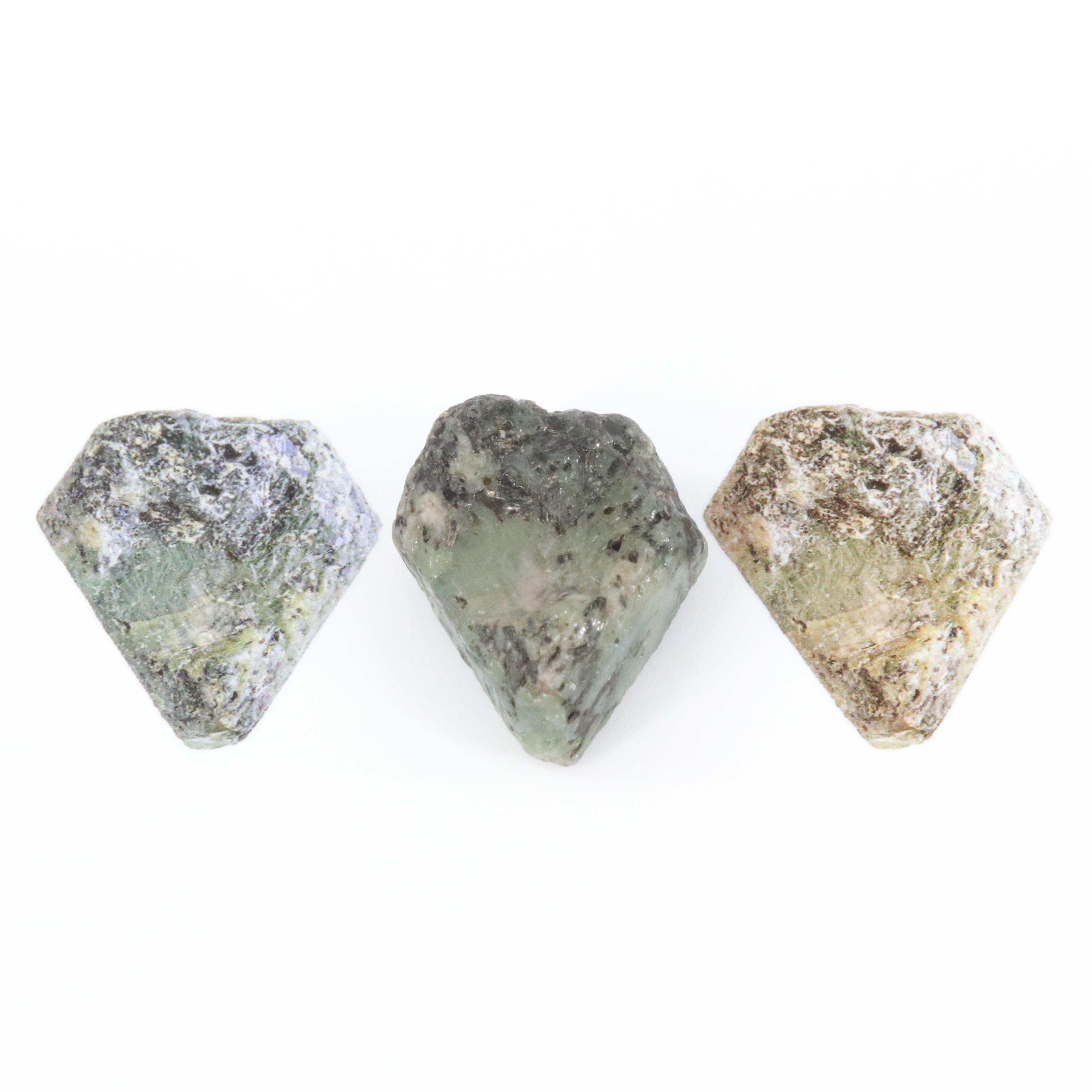 Loose 26.51 CT Rough Alexandrite with GIA Report