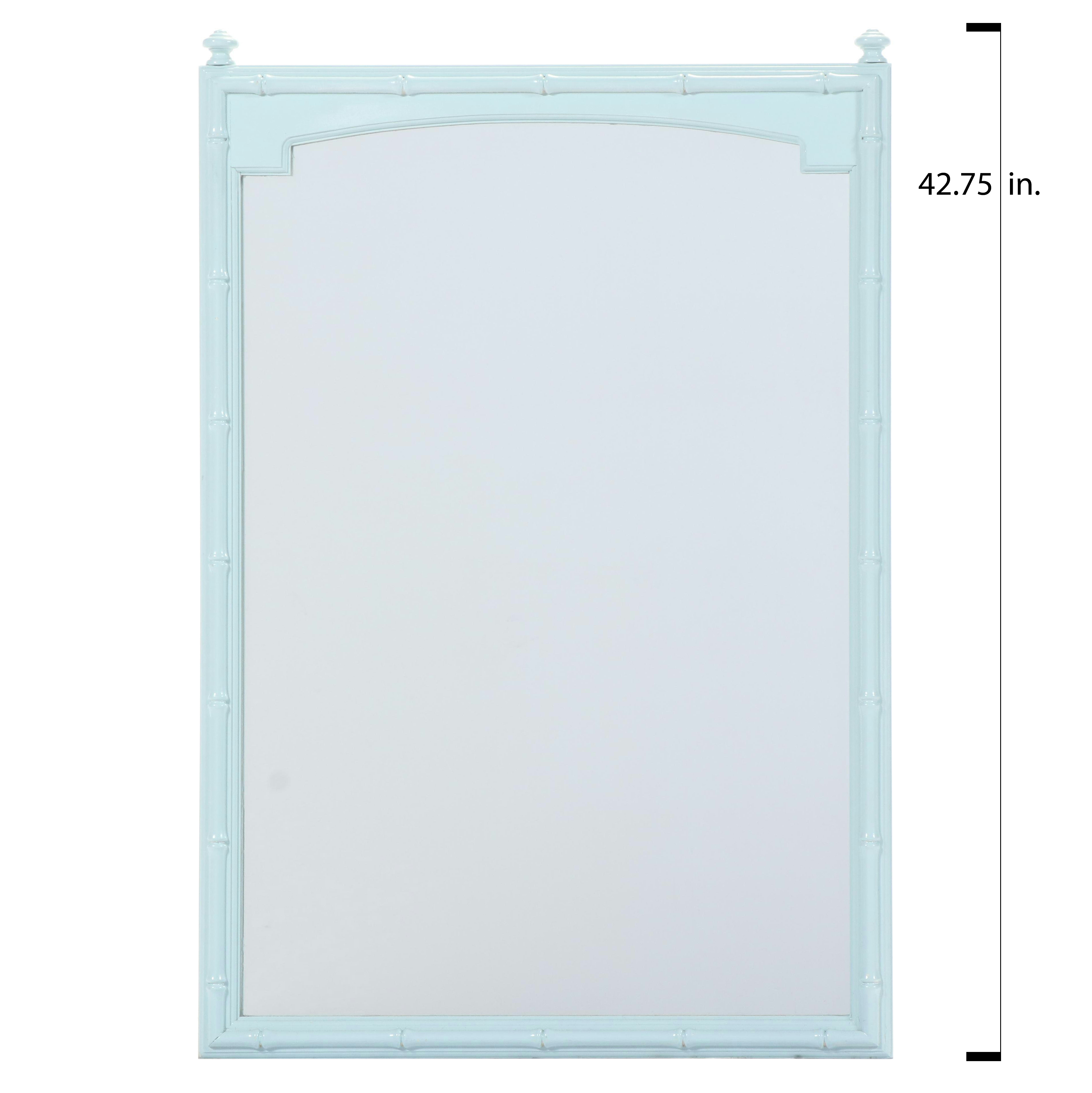 Thomasville Chinese Style Painted Mirror, Late 20th Century