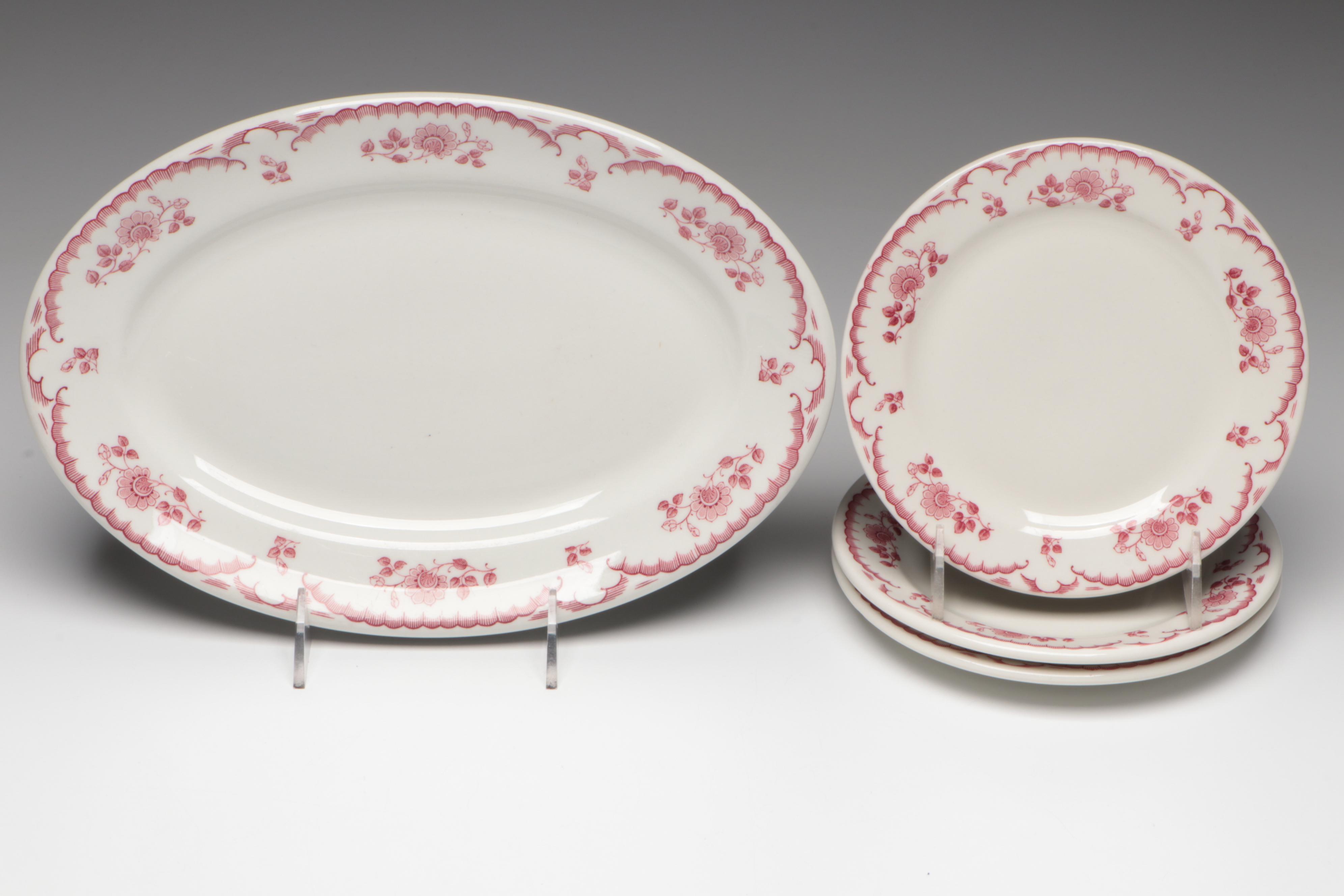 Shenango China with Homer Laughlin Tableware and Other Serveware