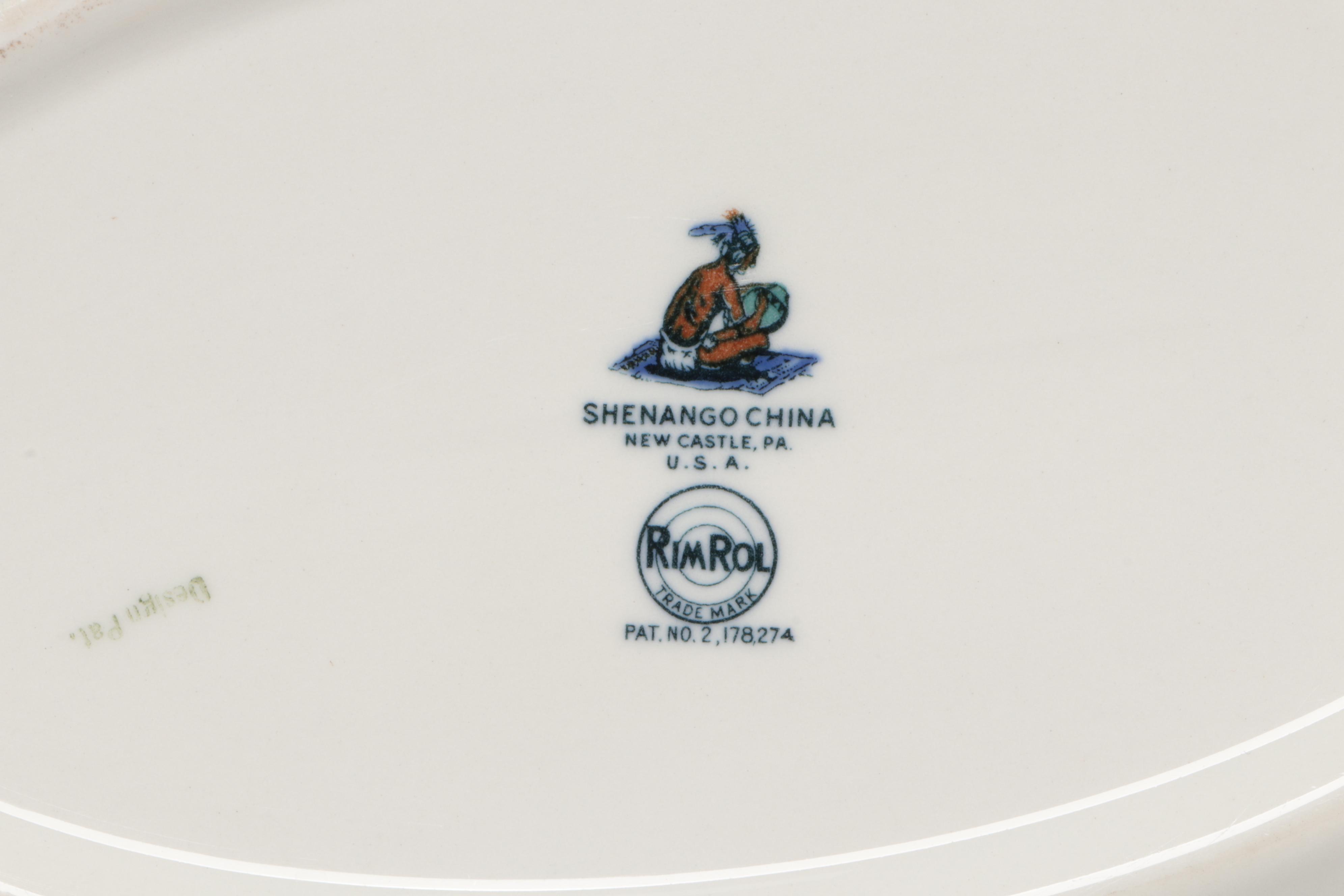 Shenango China with Homer Laughlin Tableware and Other Serveware