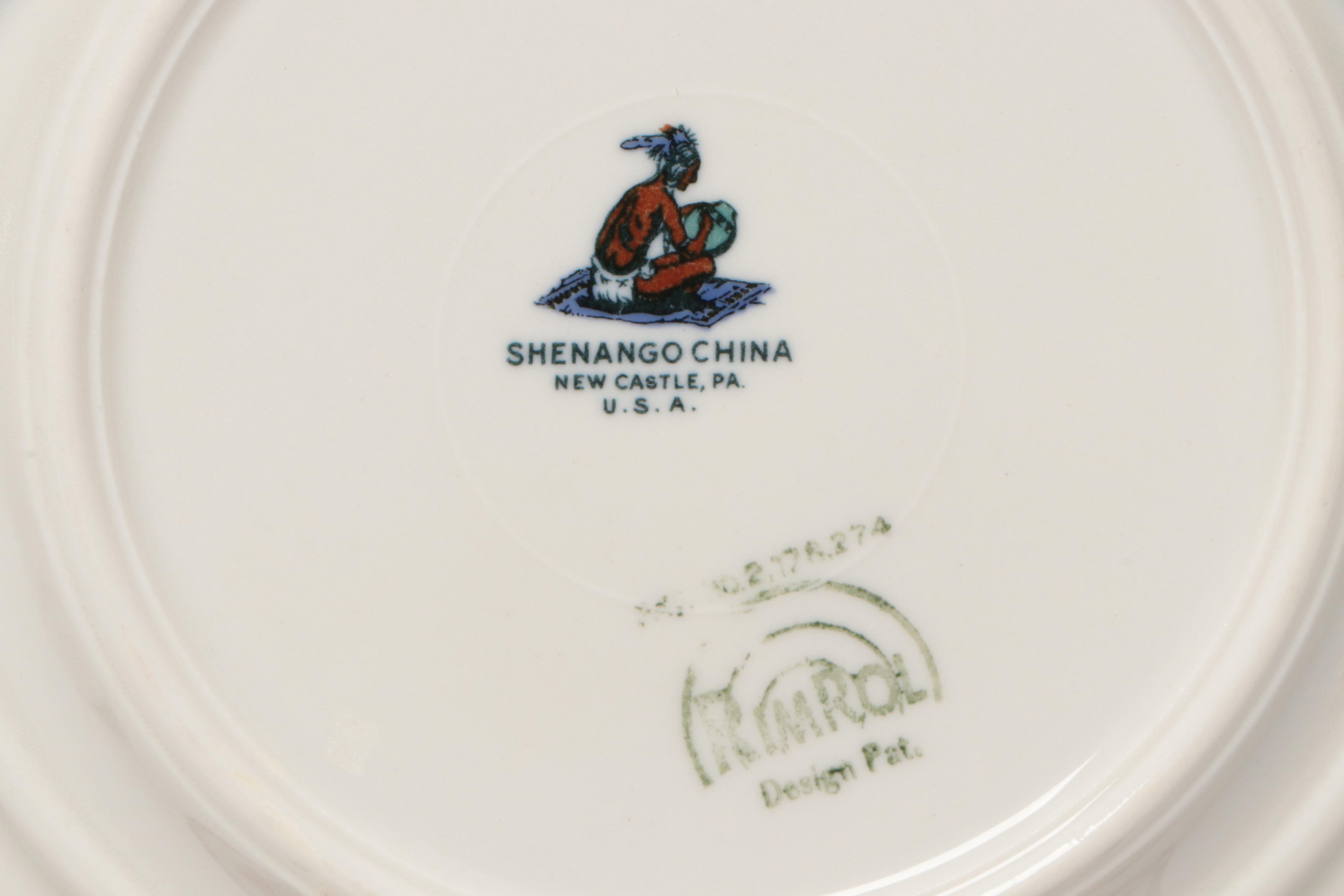 Shenango China with Homer Laughlin Tableware and Other Serveware