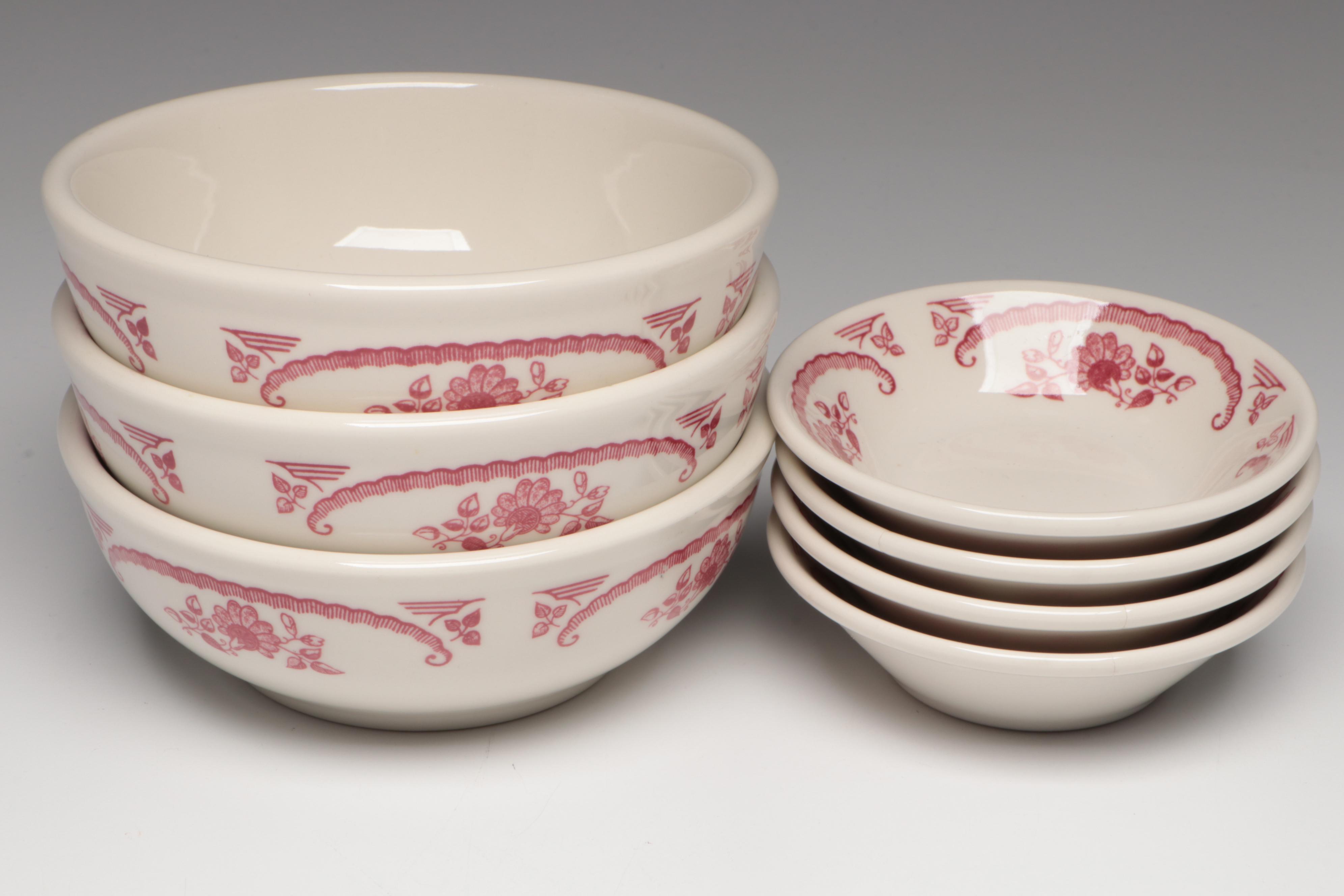 Shenango China with Homer Laughlin Tableware and Other Serveware