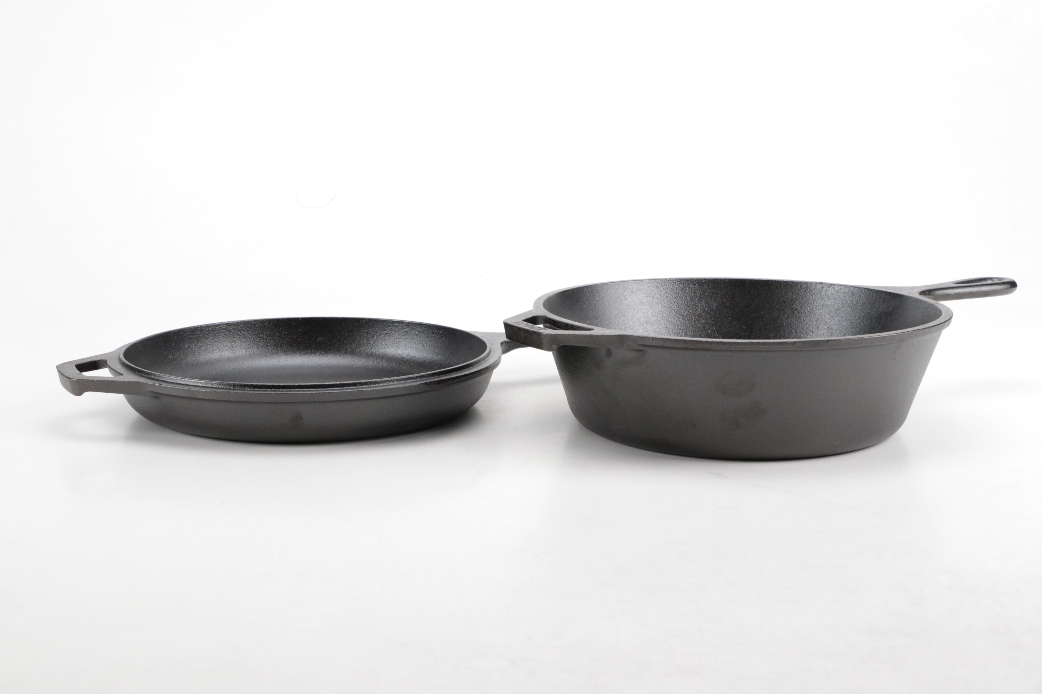 Lodge Cast Iron Skillets, Pan Waffle Maker, Flint Knife Block With Set