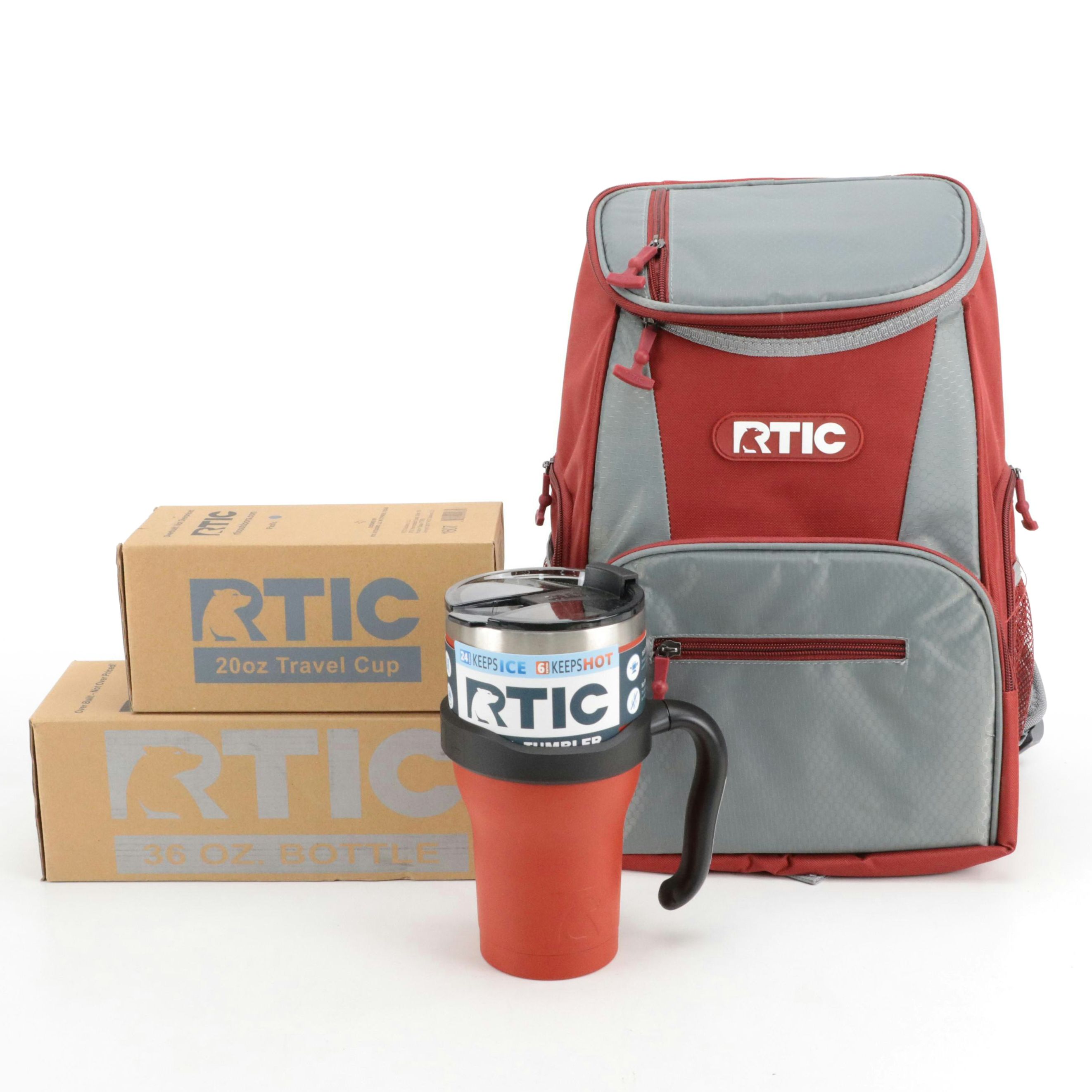 RTIC Insulated Backpack with Insulated Tumblers