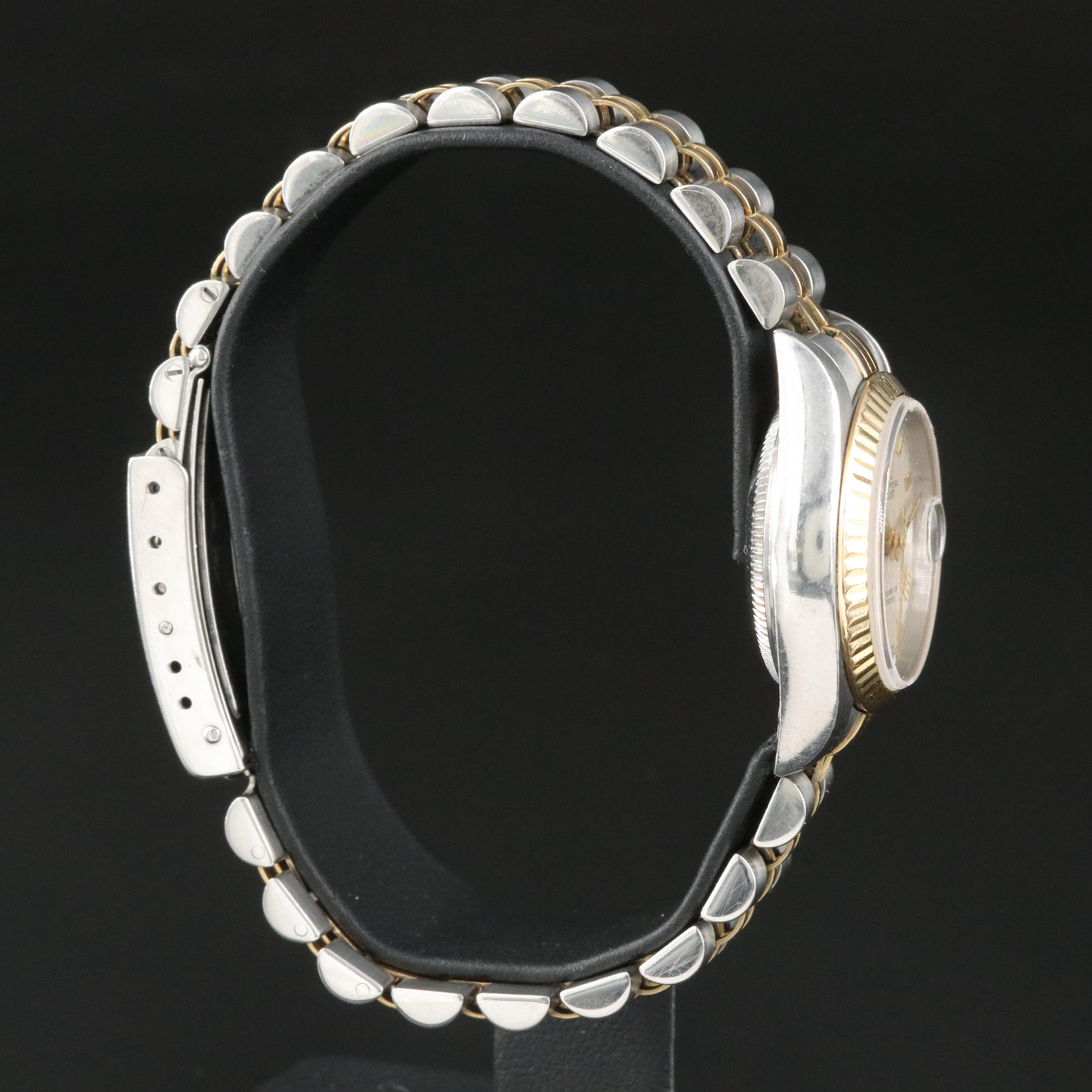 1997 Rolex Datejust Pyramid Dial 26MM Two-Tone Automatic Watch