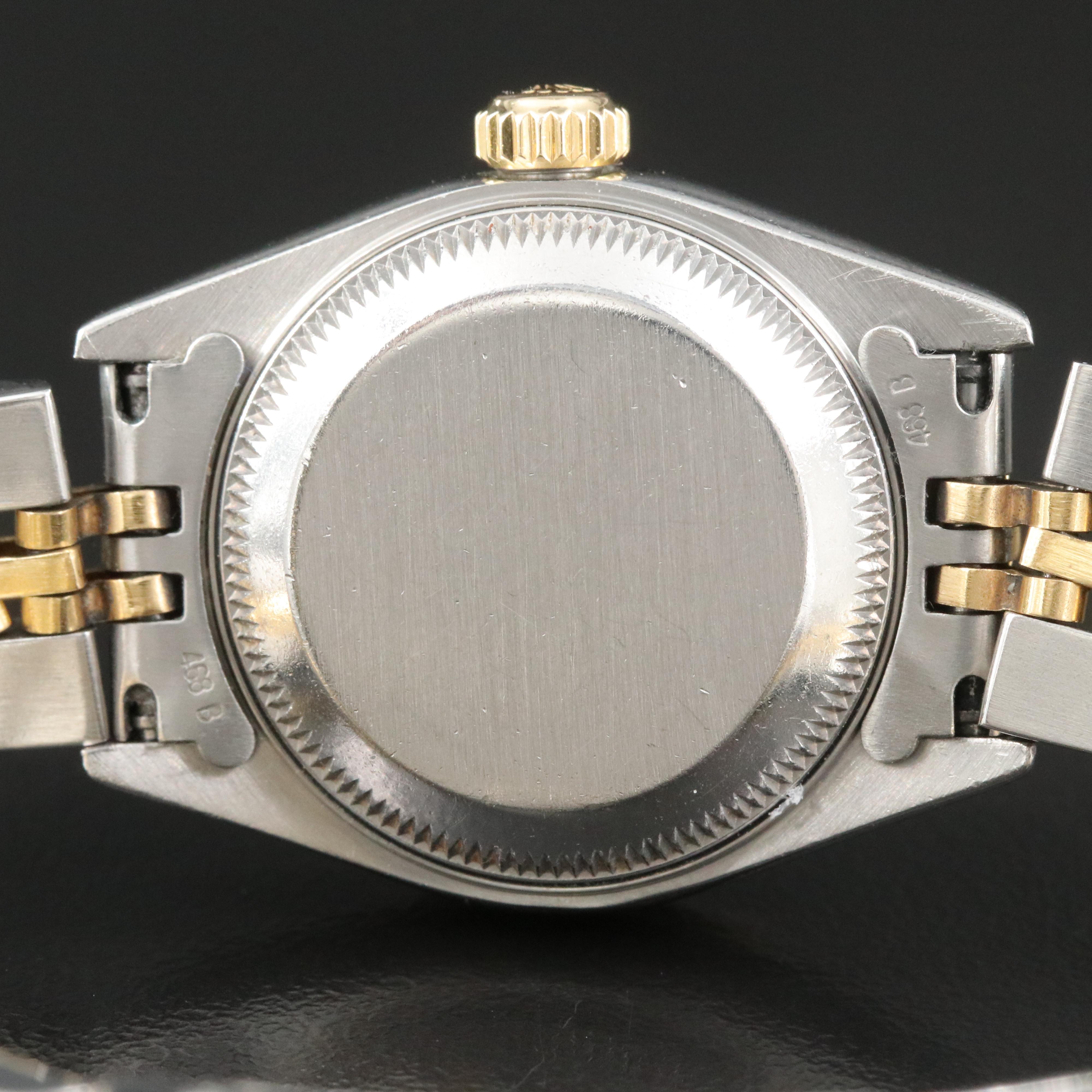 1997 Rolex Datejust Pyramid Dial 26MM Two-Tone Automatic Watch