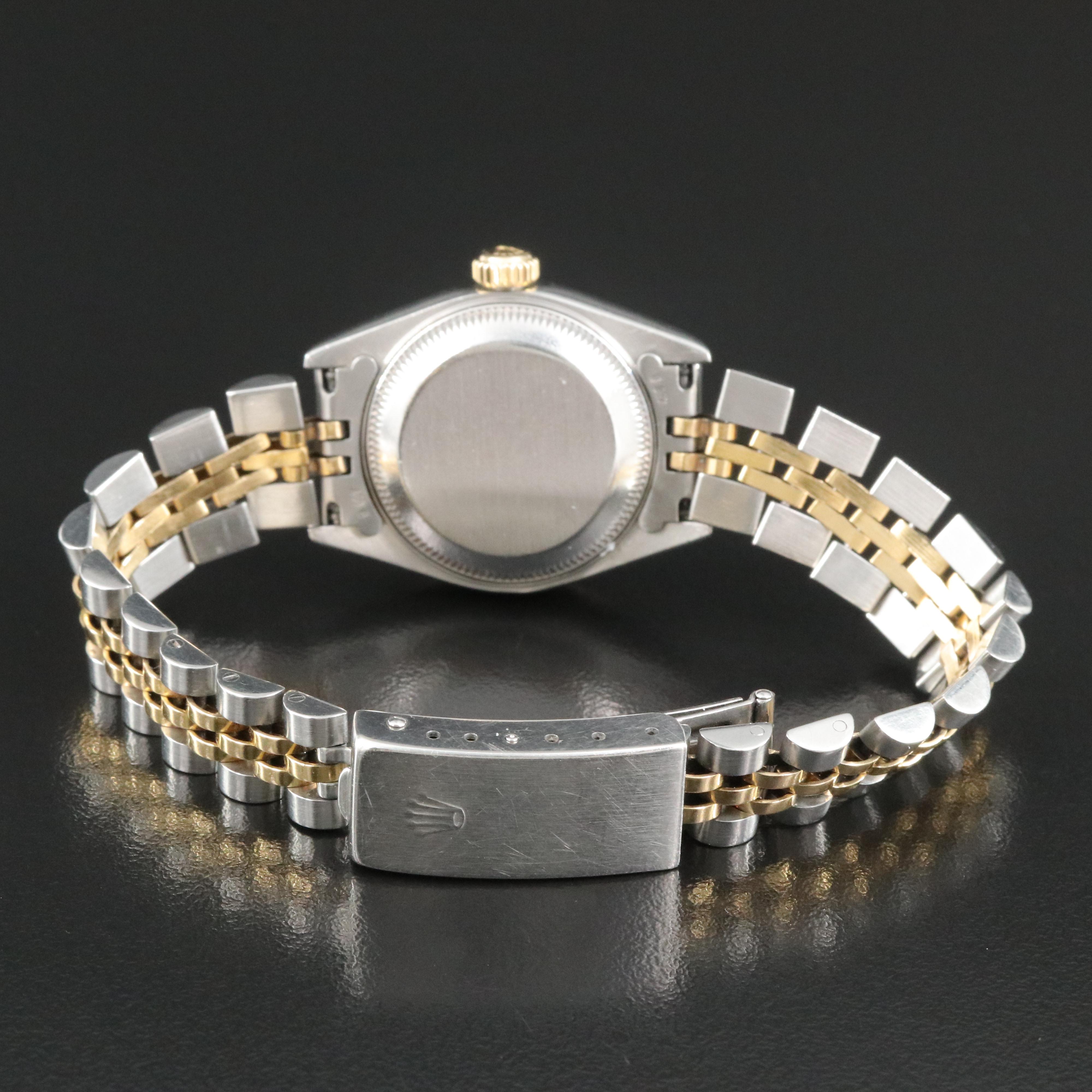 1997 Rolex Datejust Pyramid Dial 26MM Two-Tone Automatic Watch